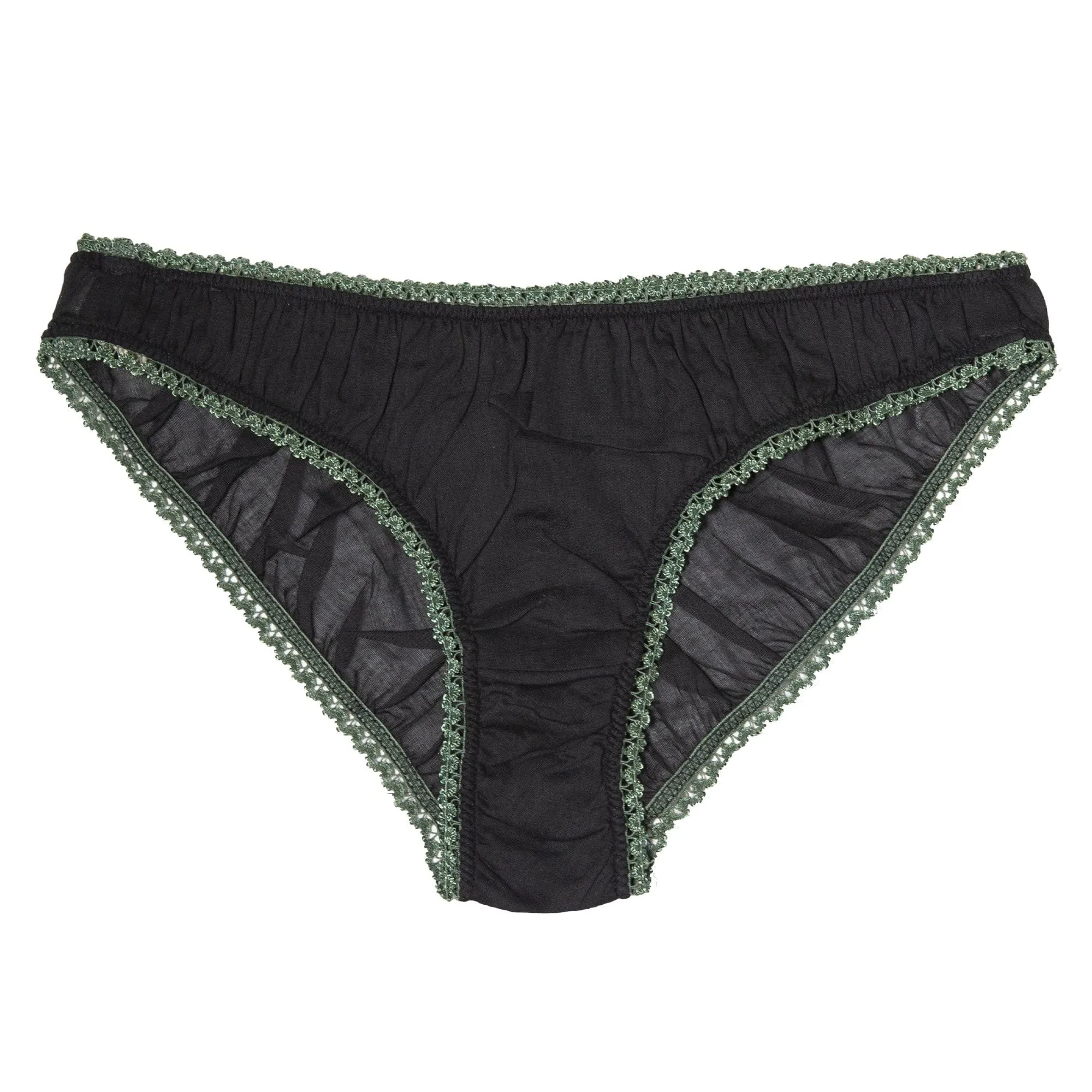 Culotte coton bio Noir CULOTTE GERMAINE