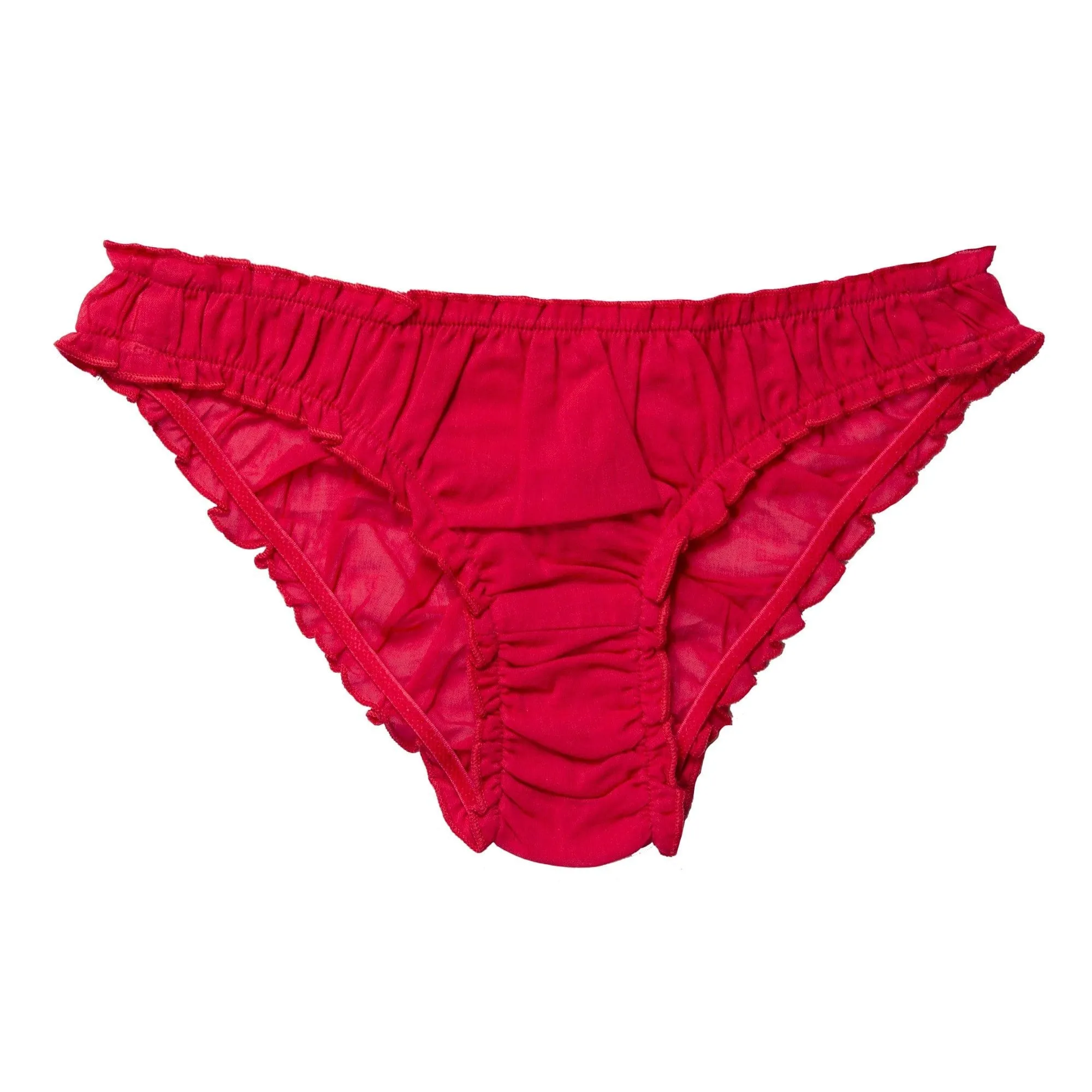 Culotte fantaisie coton bio Rouge CULOTTE SIMONE