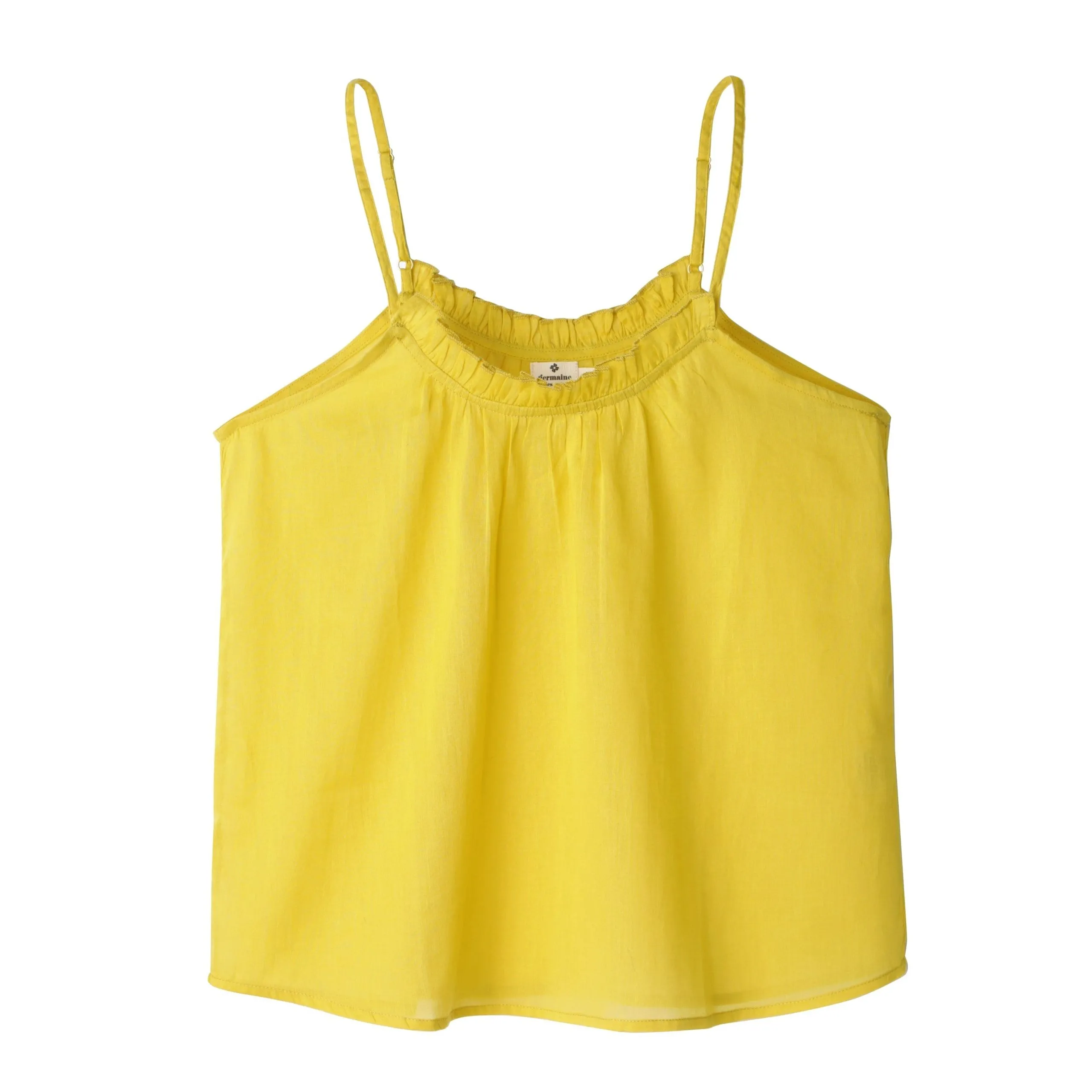 Caraco coton Jaune TOP HORTENSE