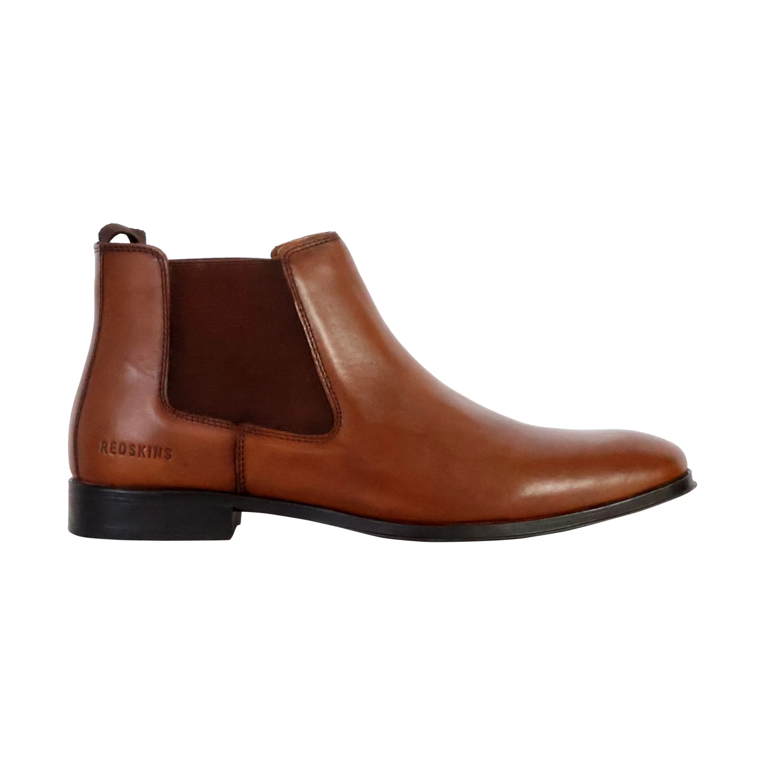 Bottines en cuir Marron