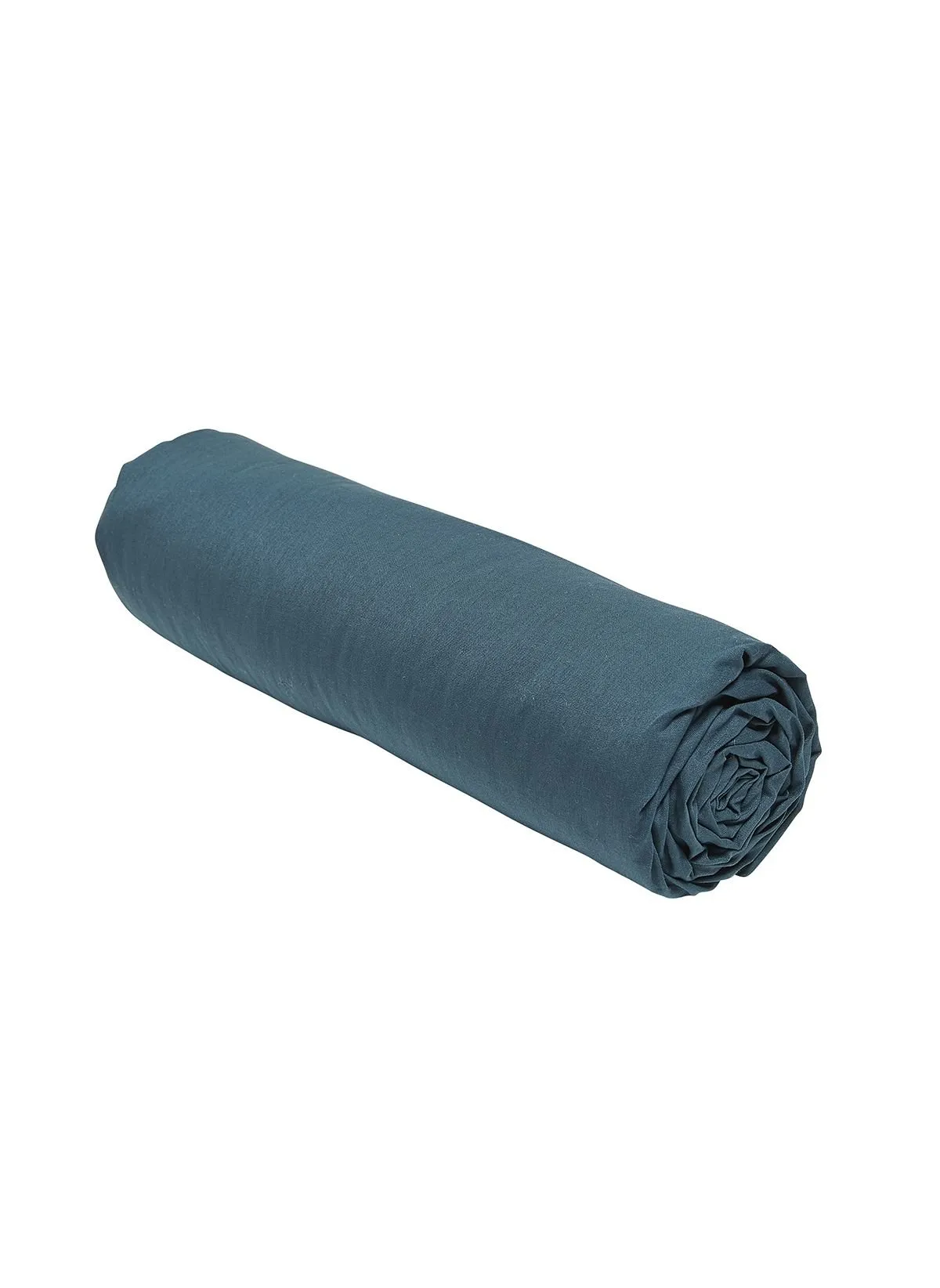 Drap housse grand bonnet en coton Bleu PRESTIGE