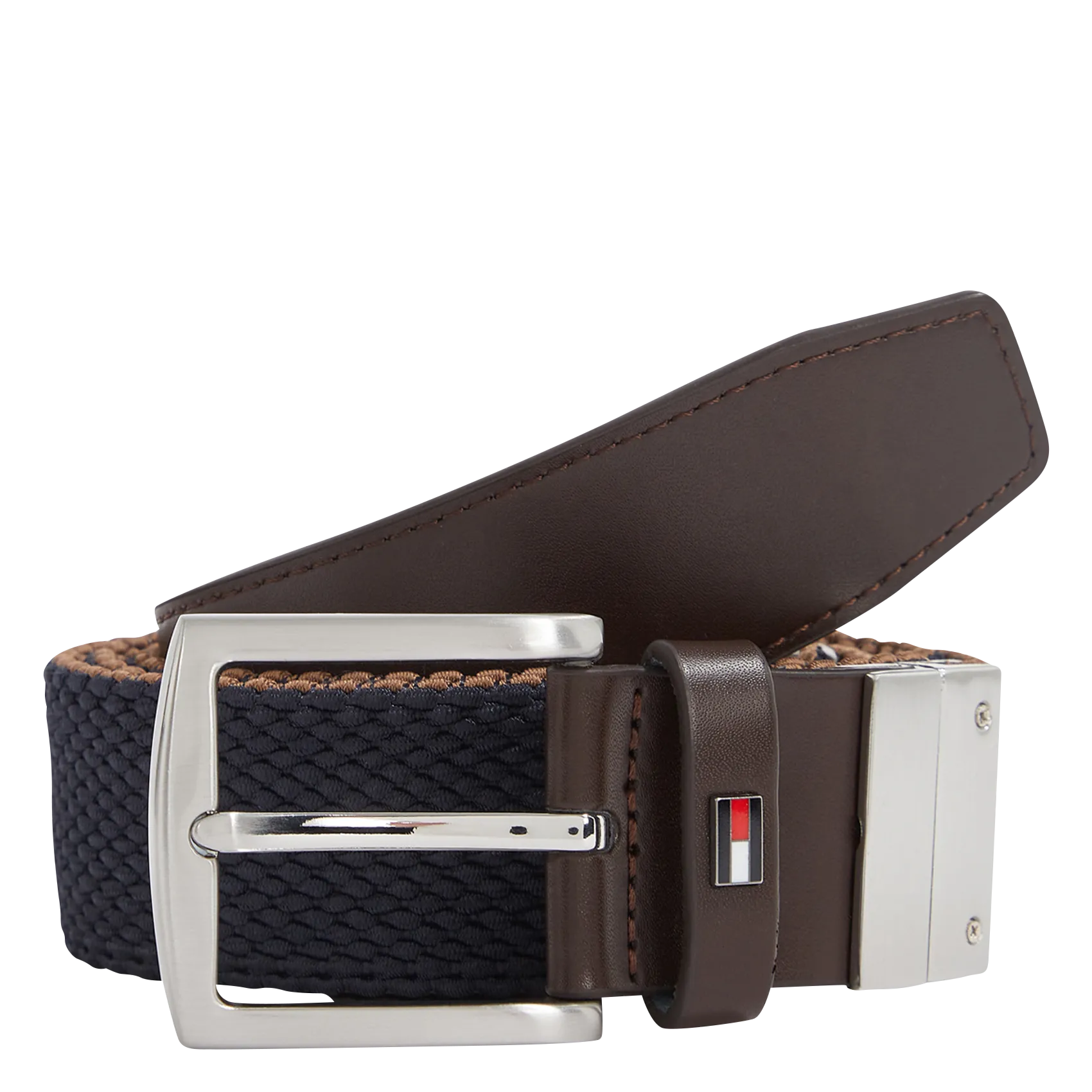 Ceinture ajustable à boucle Marron