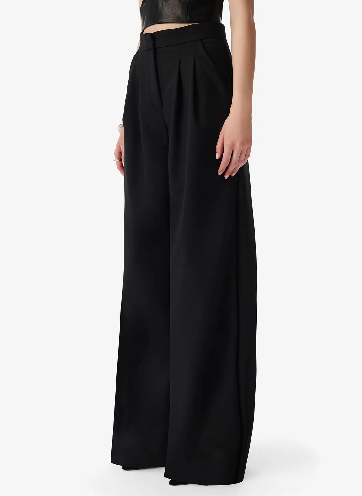 Pantalon large Noir CIRSE