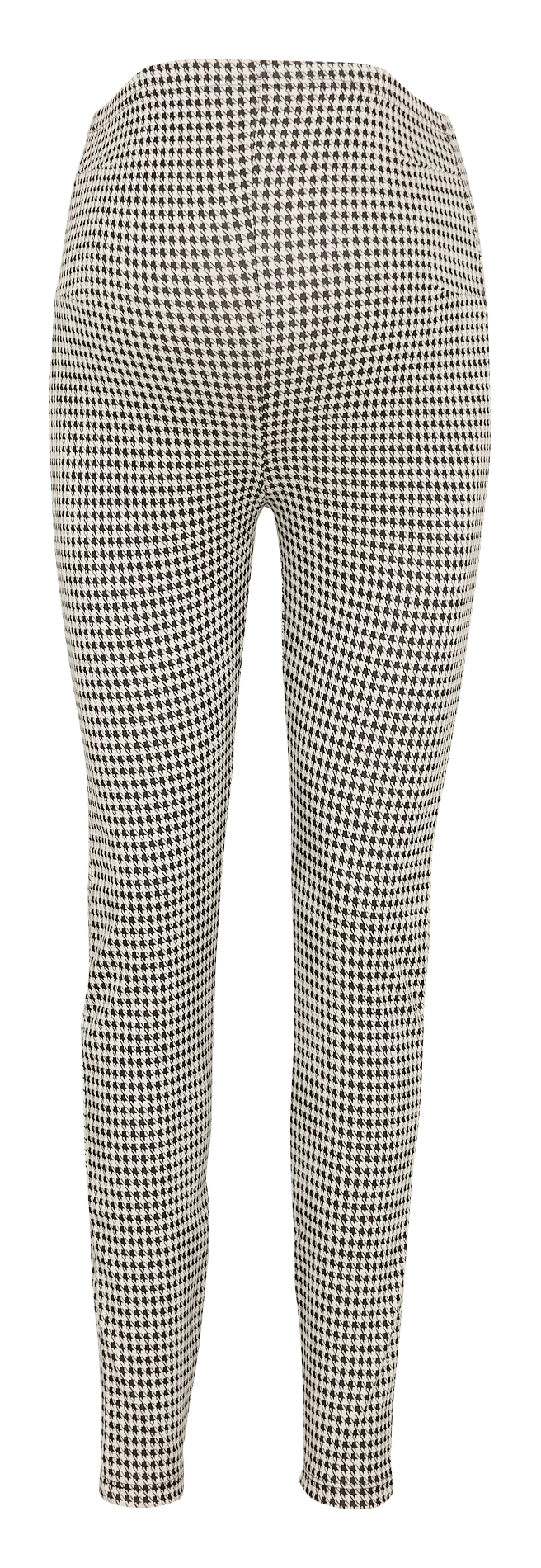 Pantalon slim imprimé en coton mélangé Noir GINNIEA