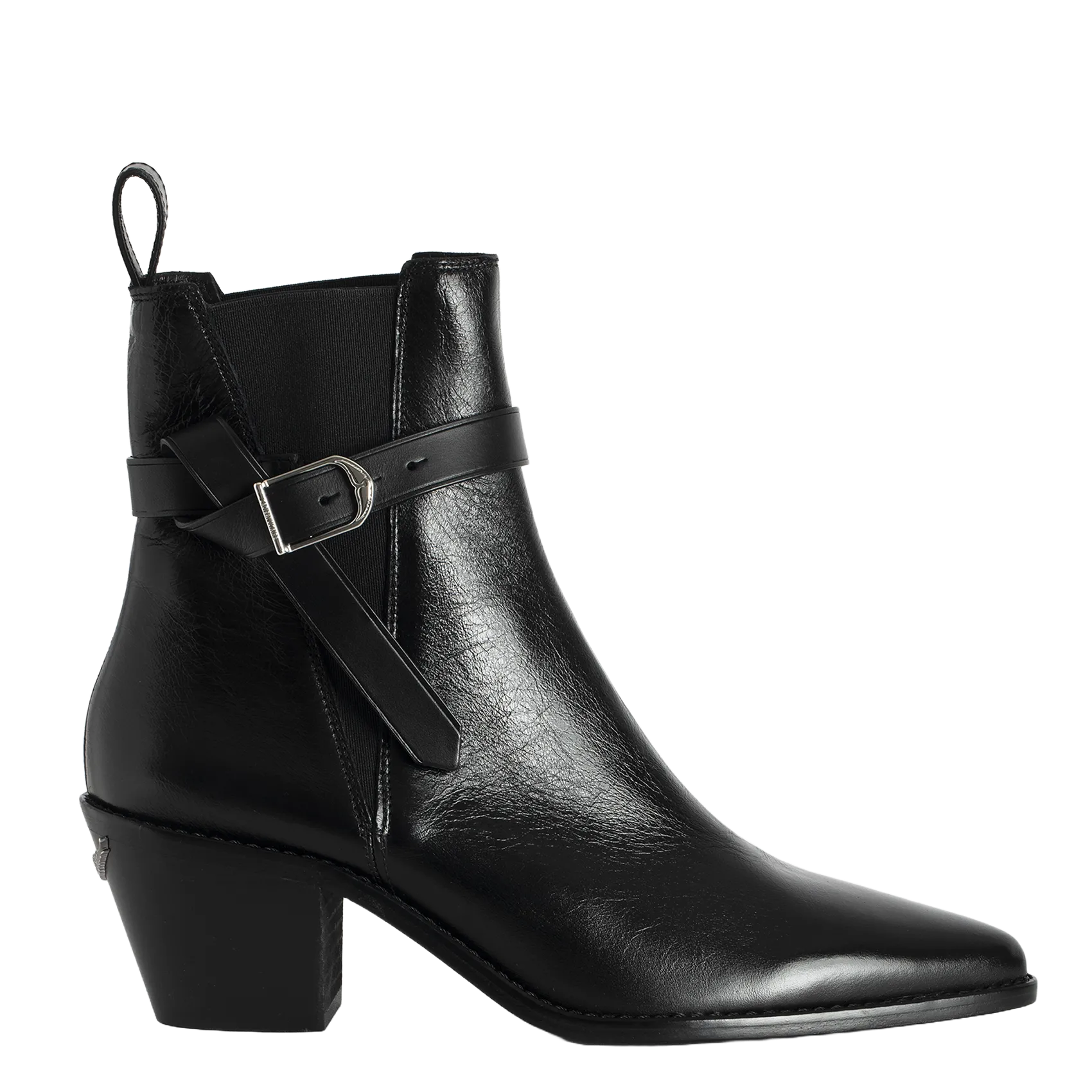 Bottines en cuir Noir TYLER