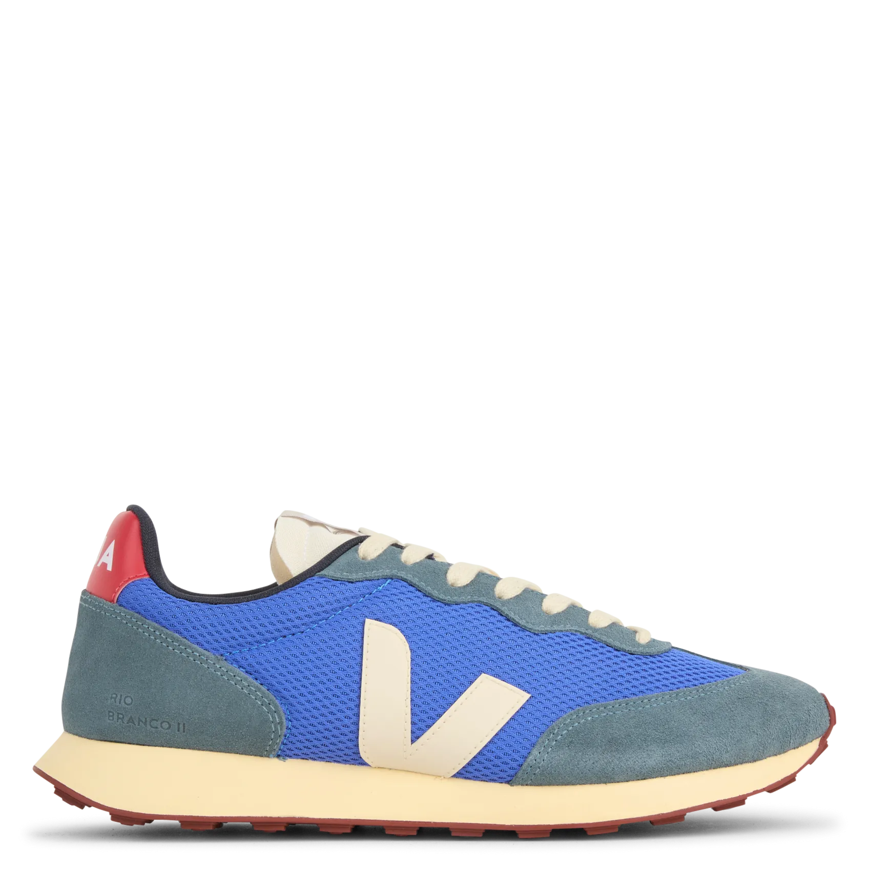 Baskets basses en fibres recyclées Bleu RIO BRANCO II