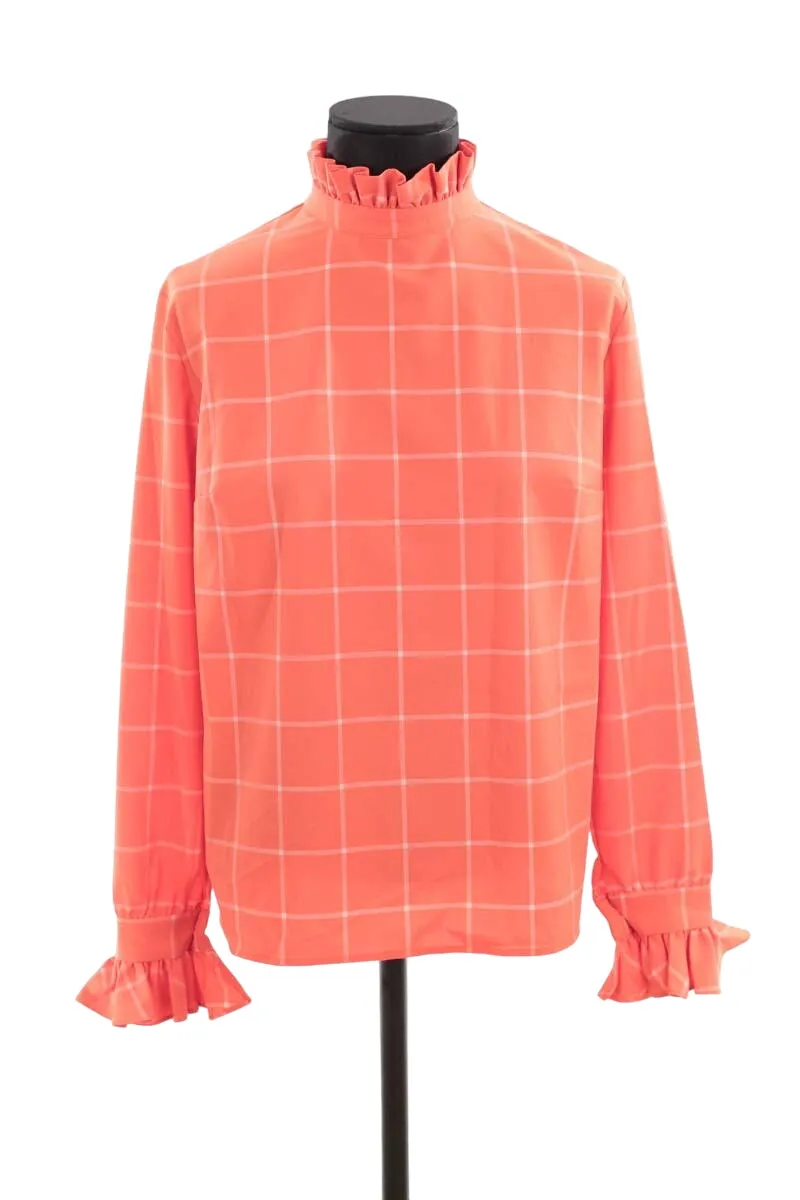 Blouse en laine Orange