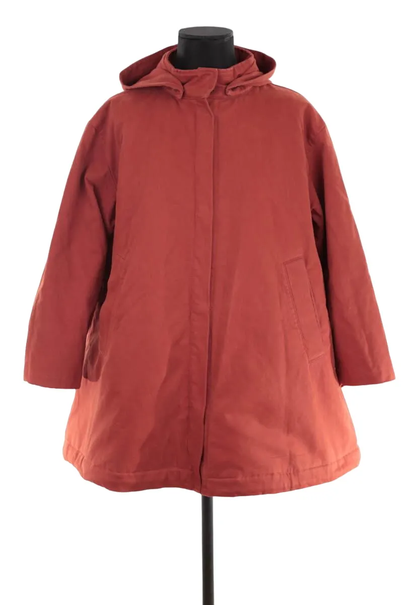 Manteau en coton Orange