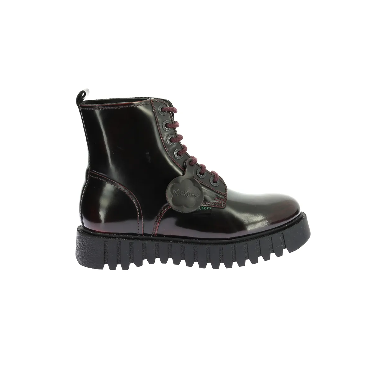 Boots cuir Violet KICK FACET