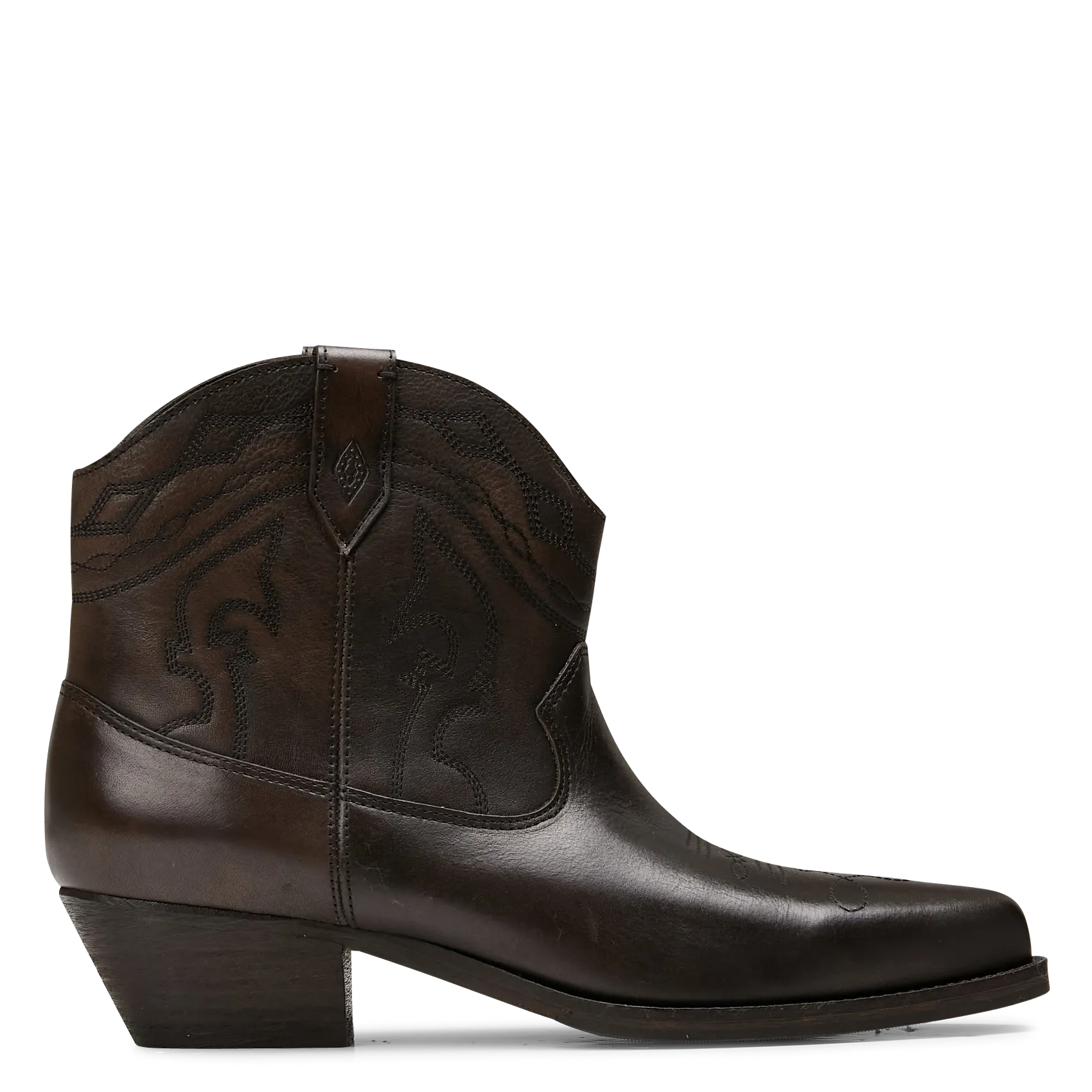 Santiags en cuir Noir CLYDE