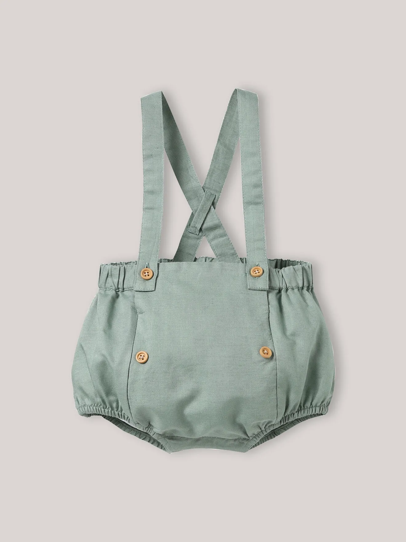 Bloomer en lin et coton Vert