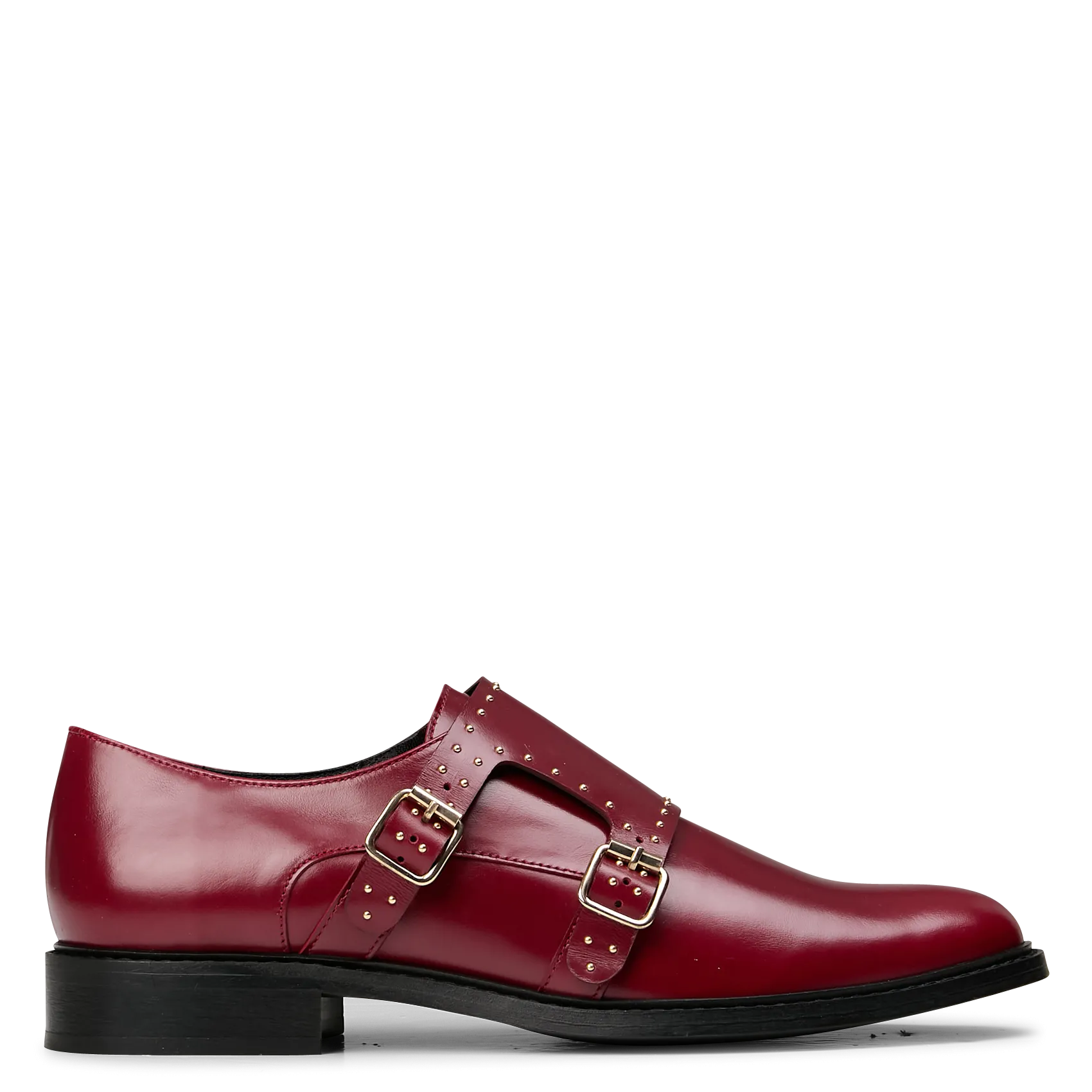 Derbies en cuir Rouge MARCEL