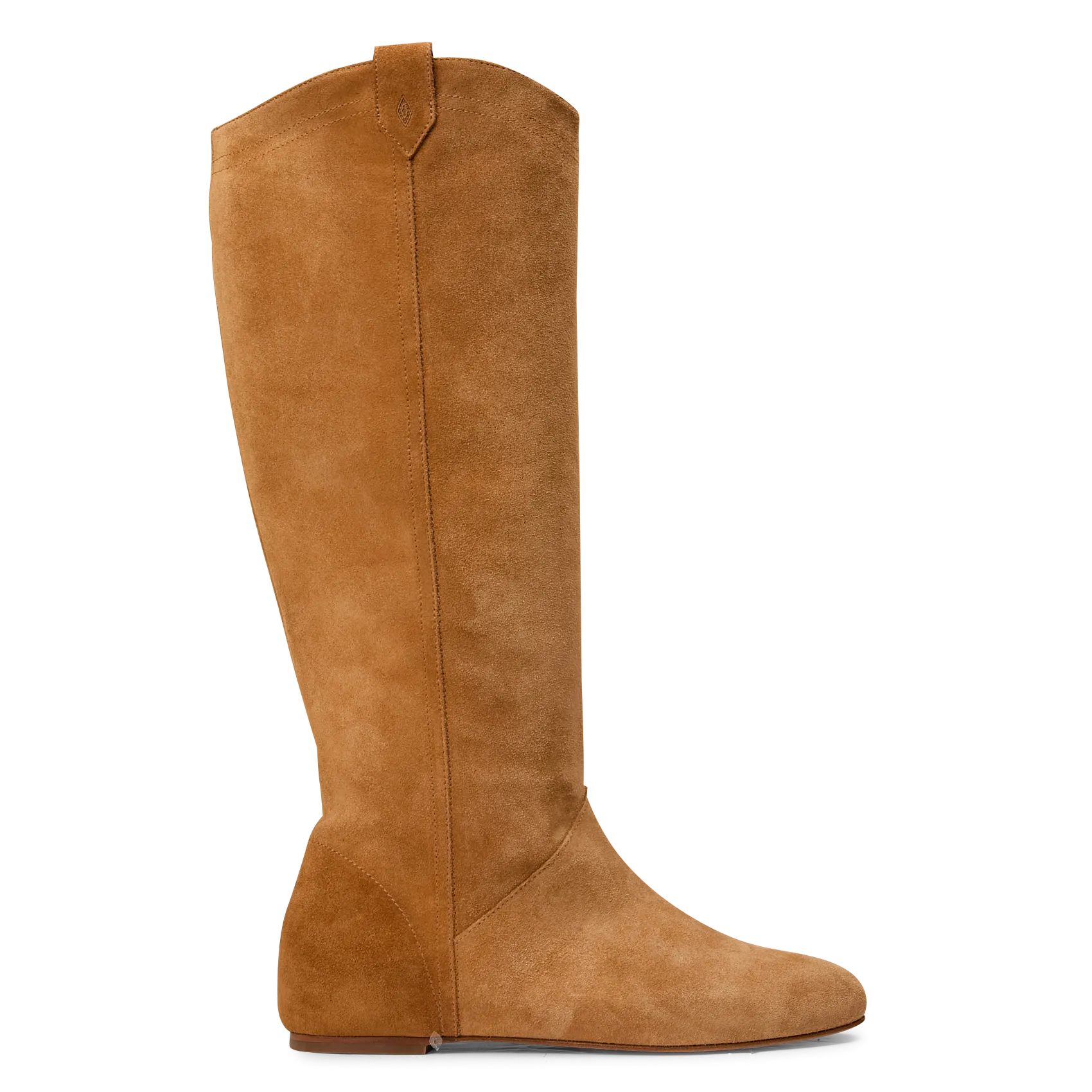 Bottes en cuir Marron CAMILLE