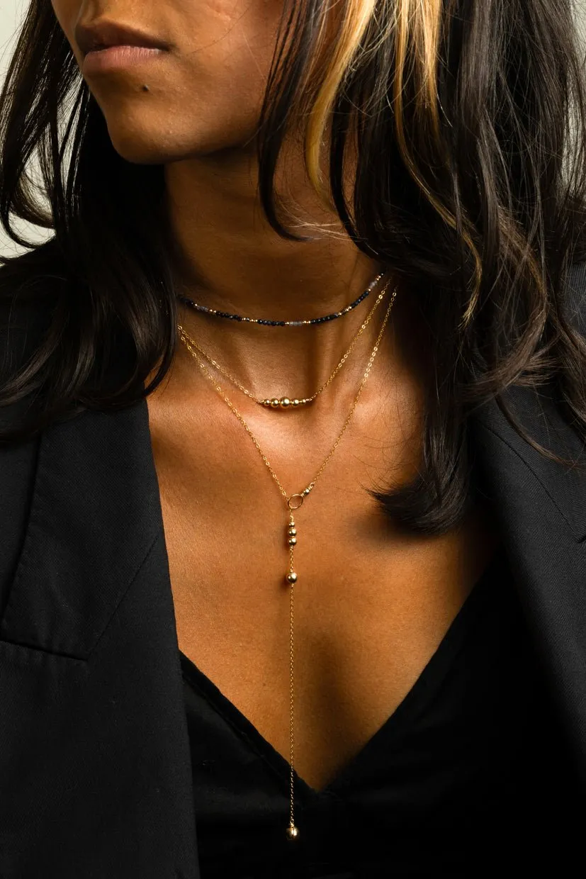 Collier réglable maia - or Doré