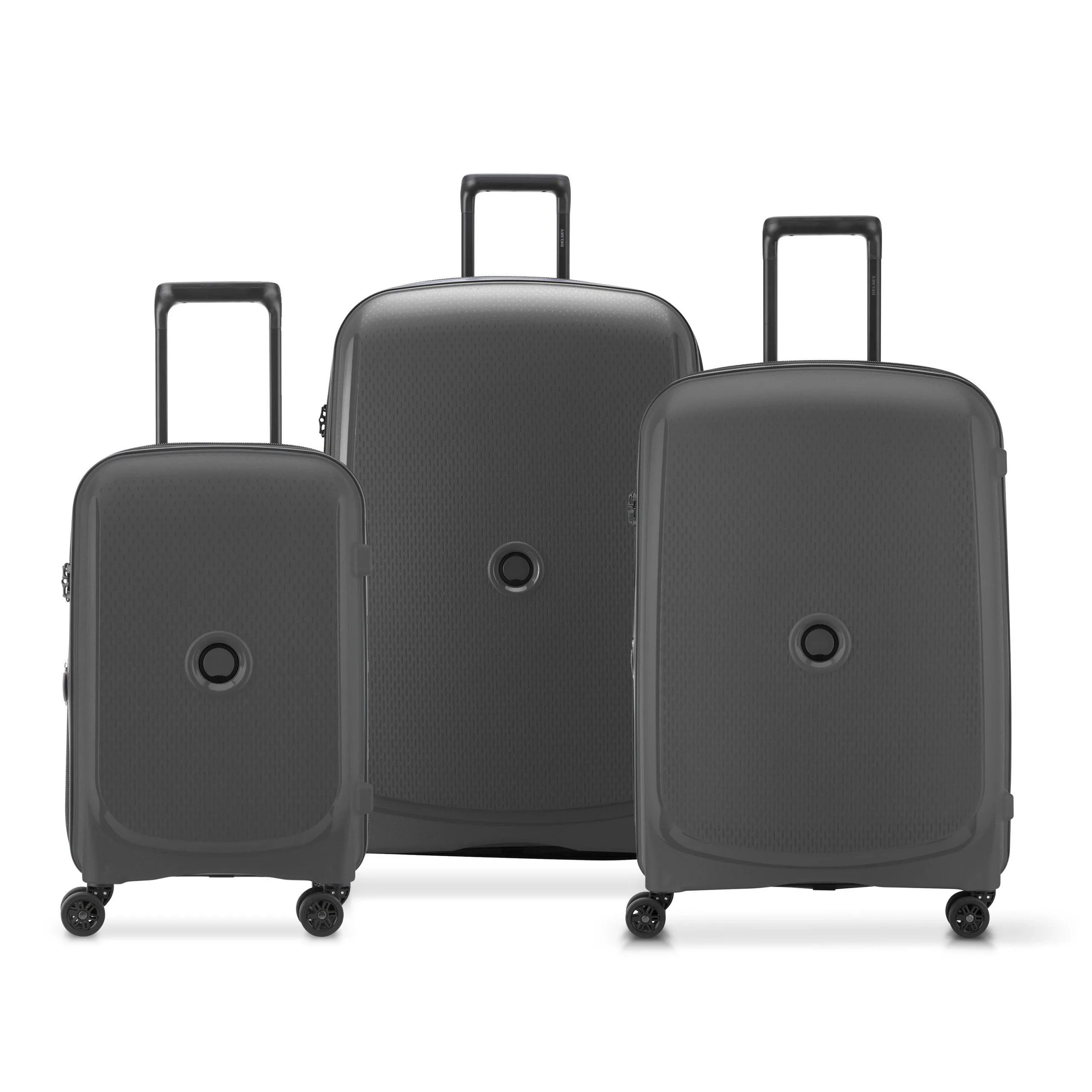 Set de 3 valises rigides Noir BELMONT PLUS