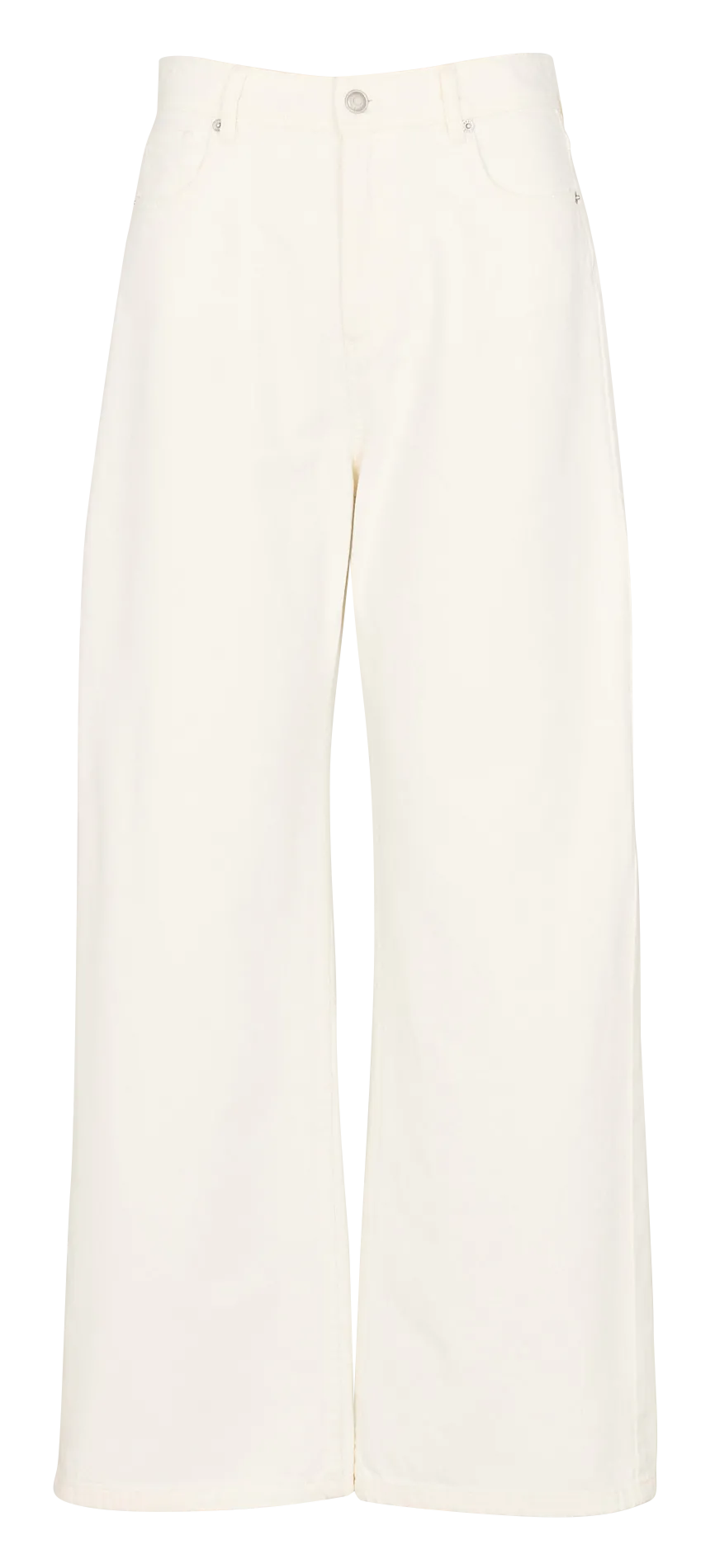 Jean large en coton recyclé Blanc CHISA