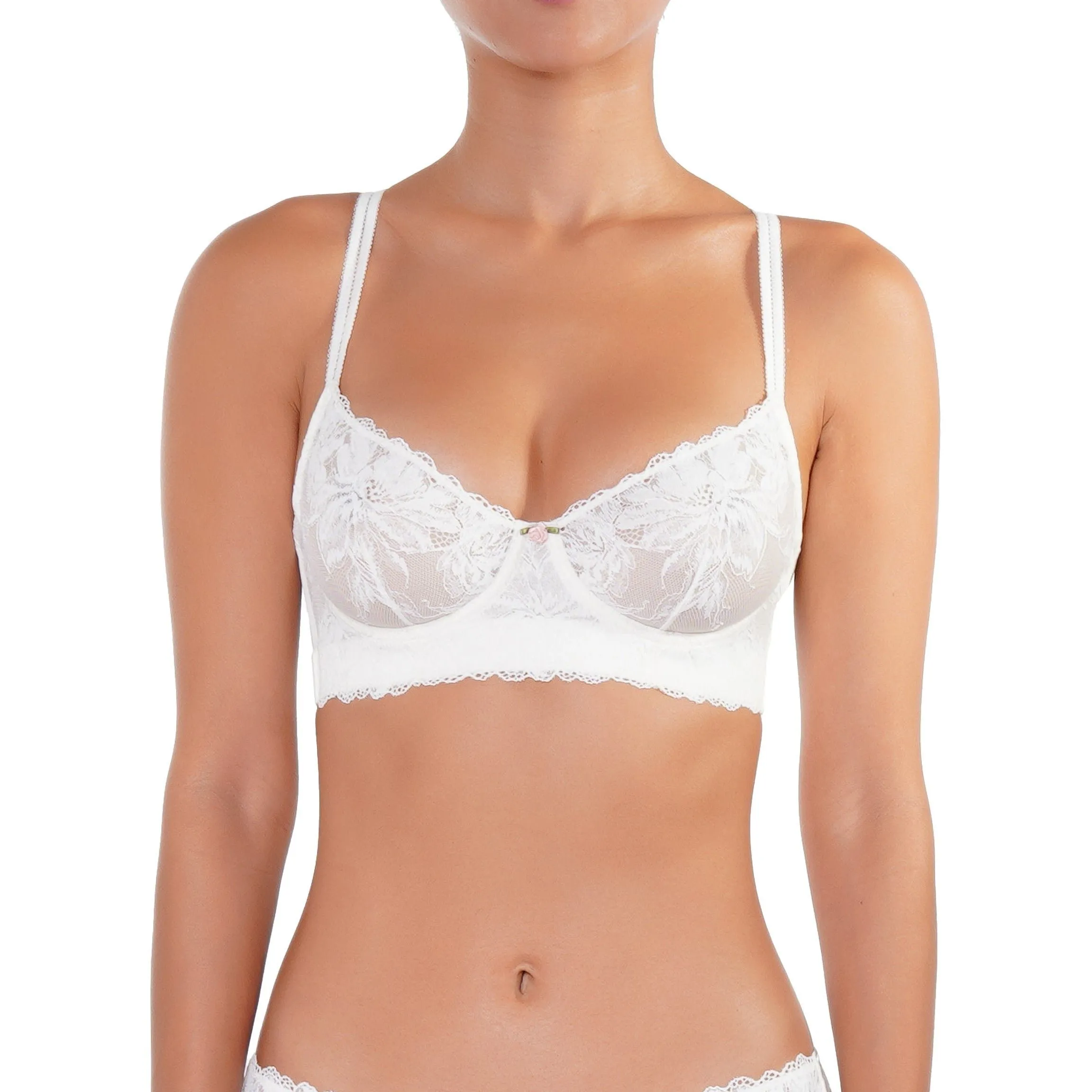 Soutien gorge armatures Blanc HEART OF GLASS
