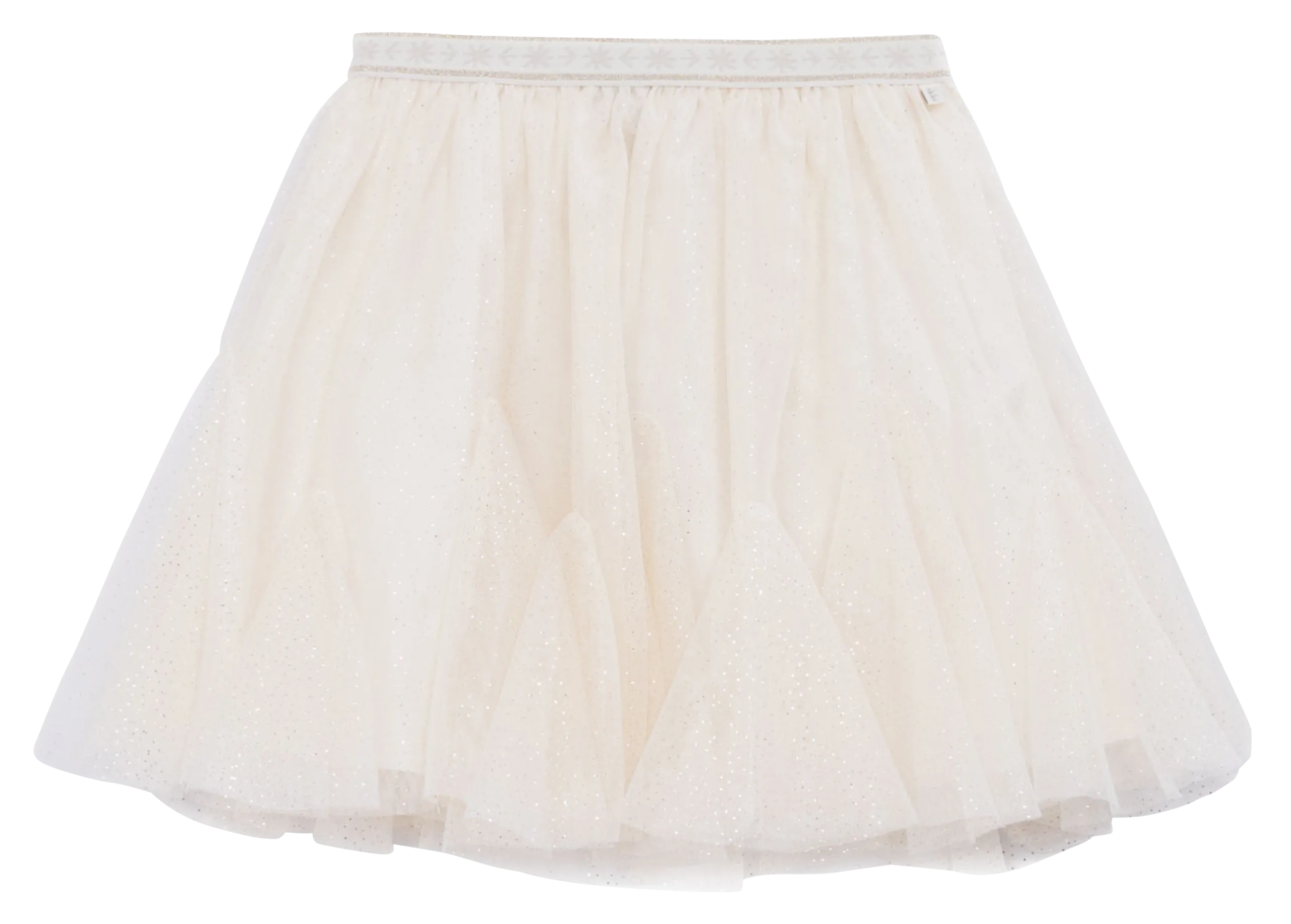 Jupe courte en tulle Blanc