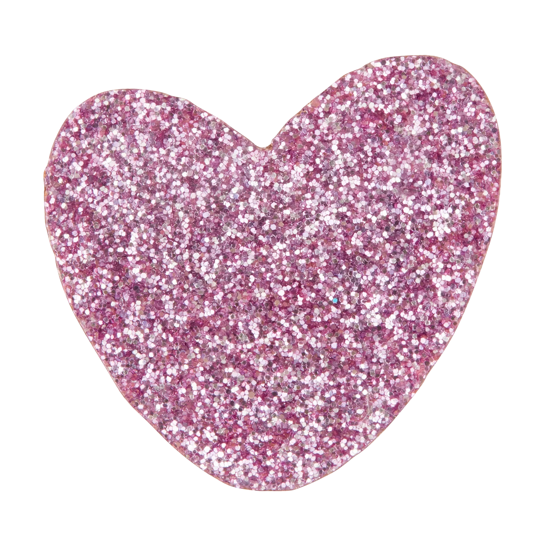 Pin's coeur Violet WOODY