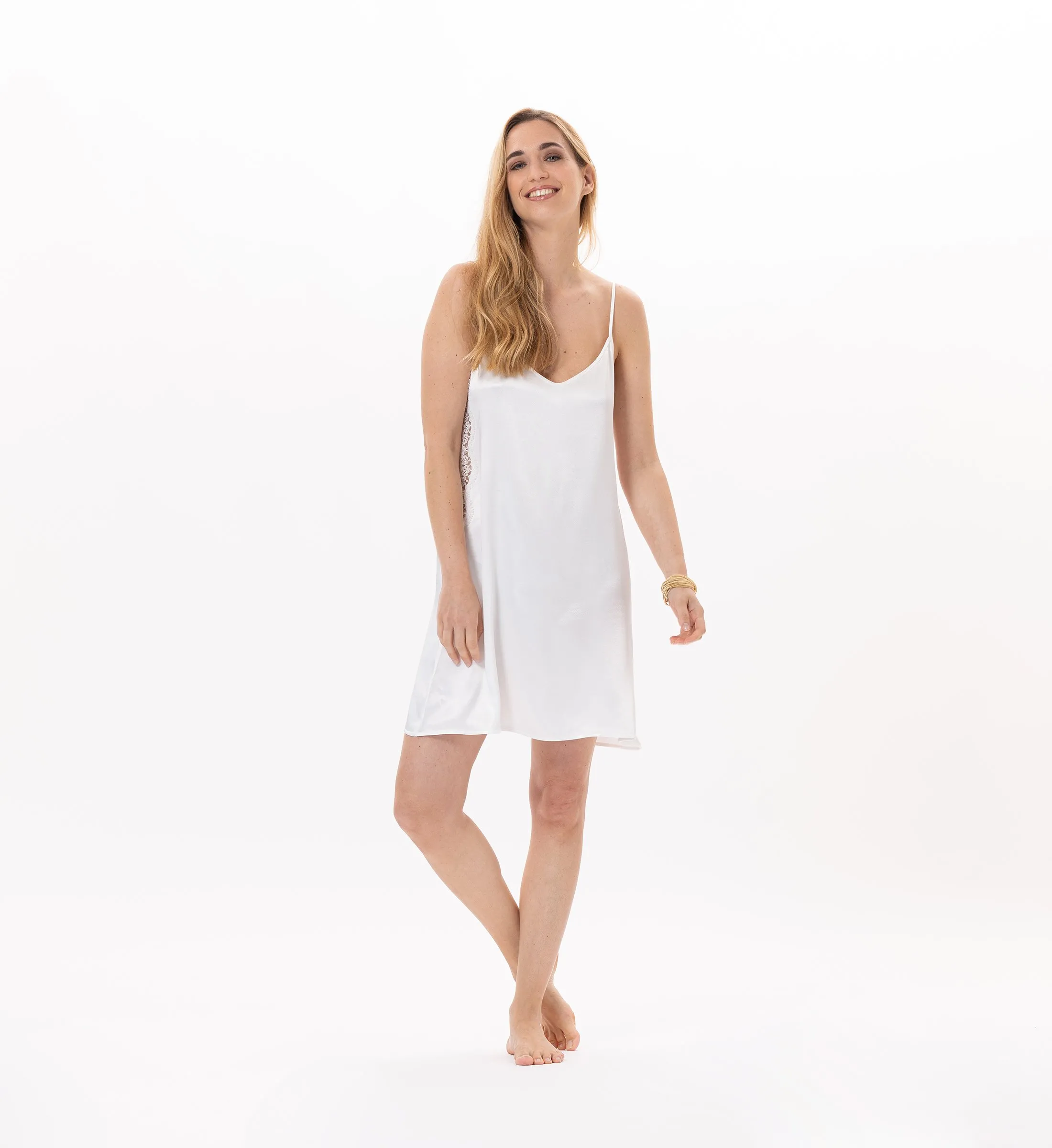 Nuisette en viscose Blanc CROISETTE 903