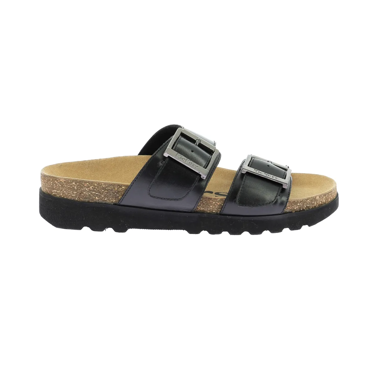 Mules cuir Noir KICK LISA