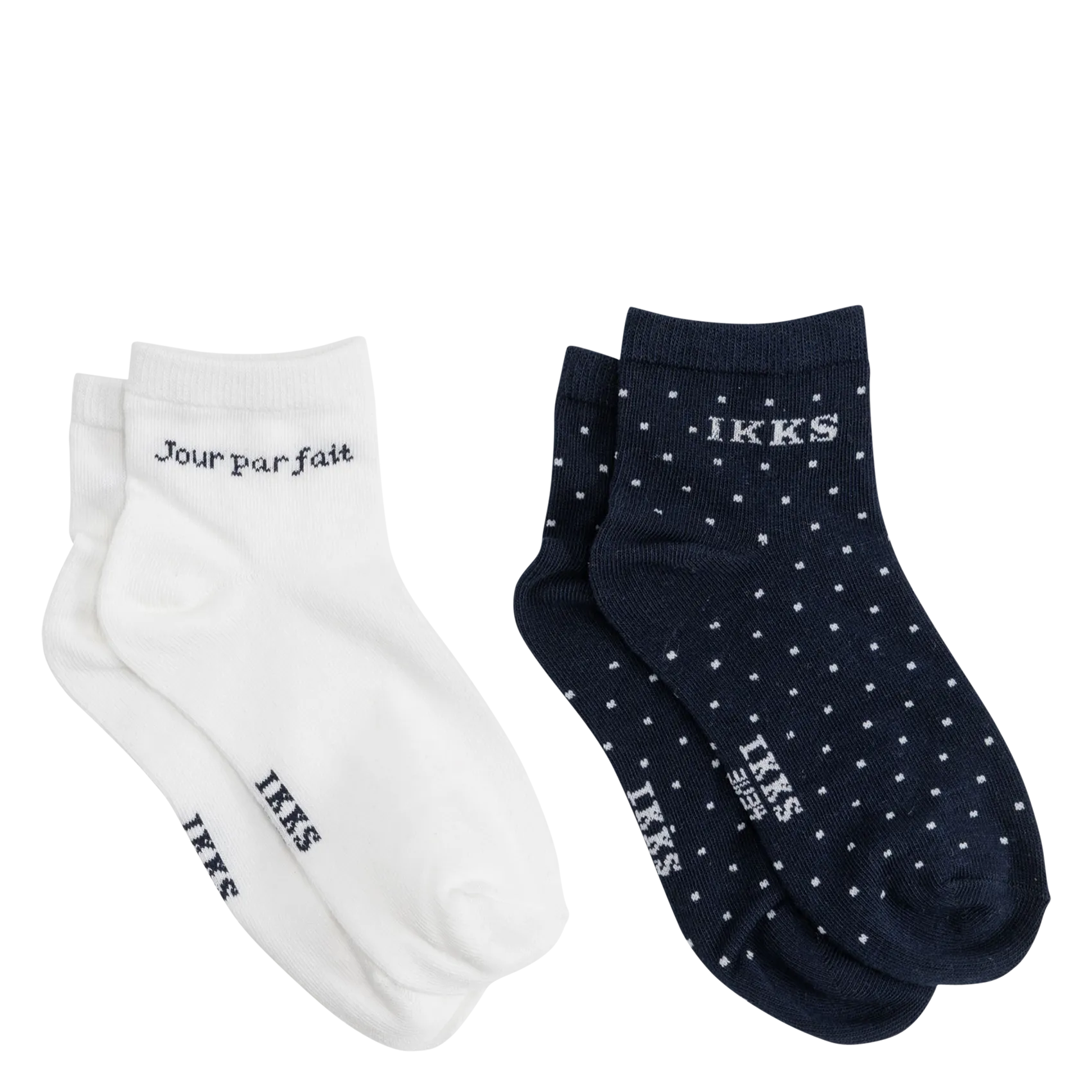Pack chaussettes en coton mélangé Bleu