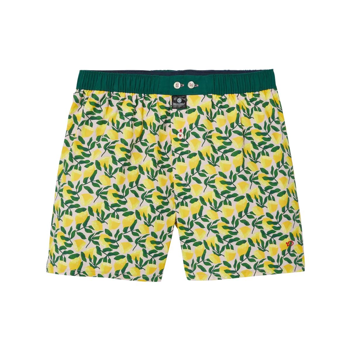 Caleçon en coton biologique Jaune CITRUS