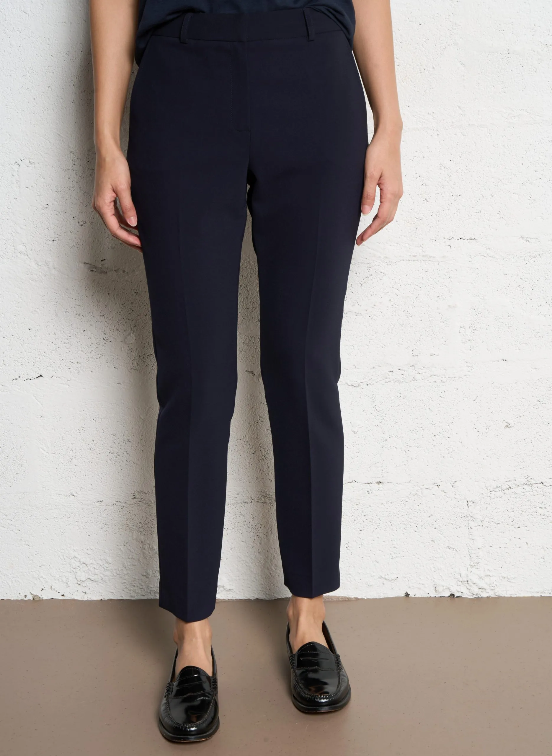 Pantalon droit Bleu FELIX