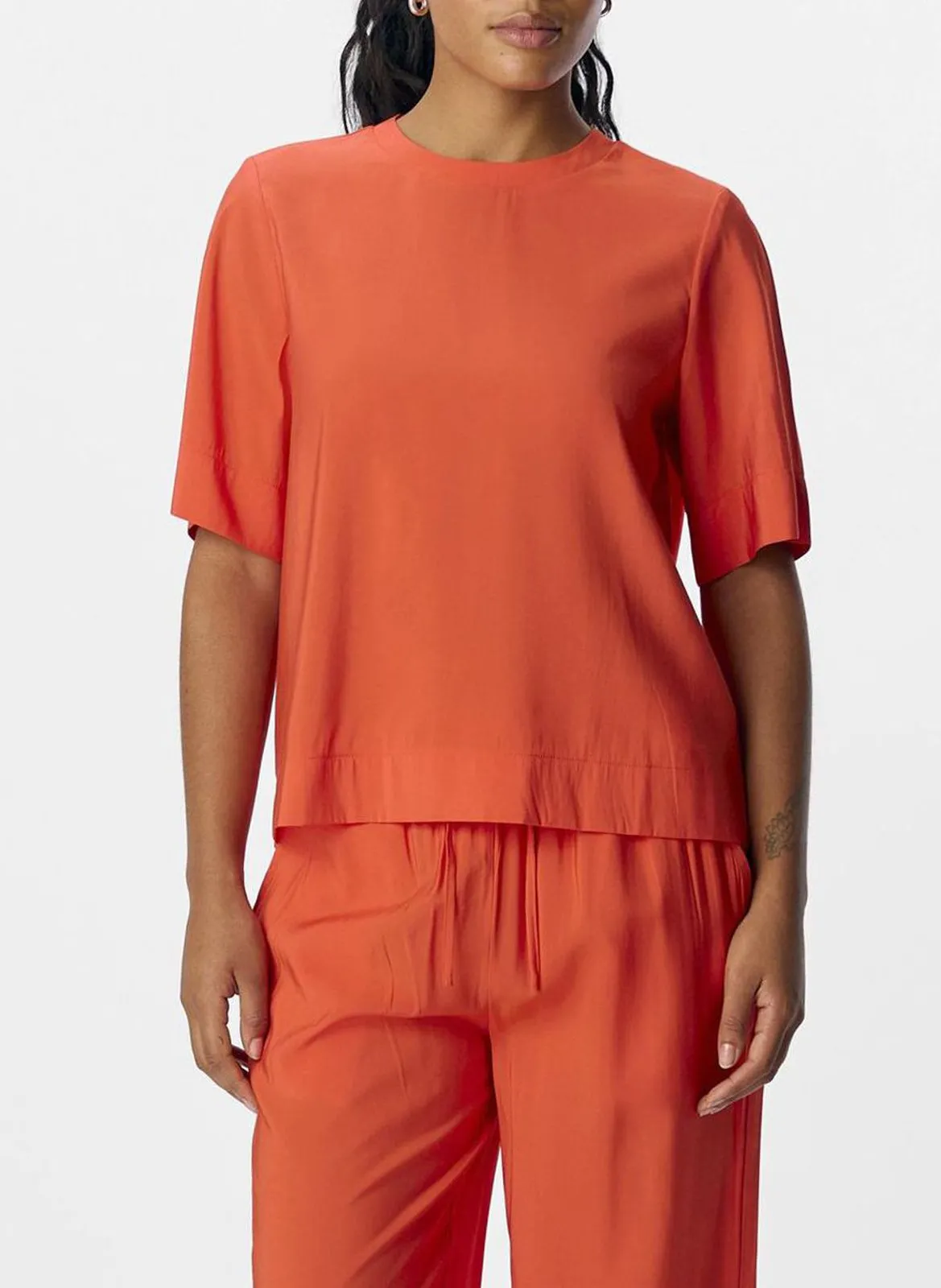 Top oversize Orange