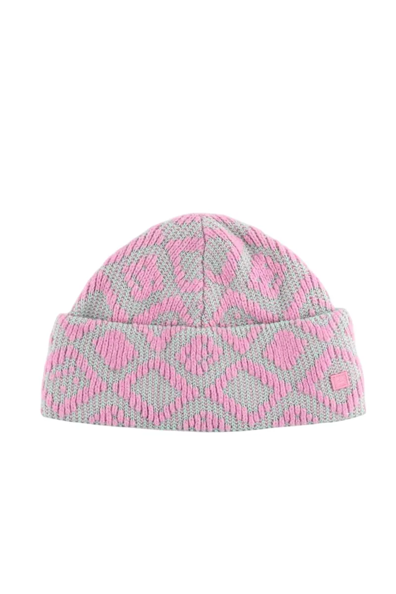 Chapeau en laine Rose