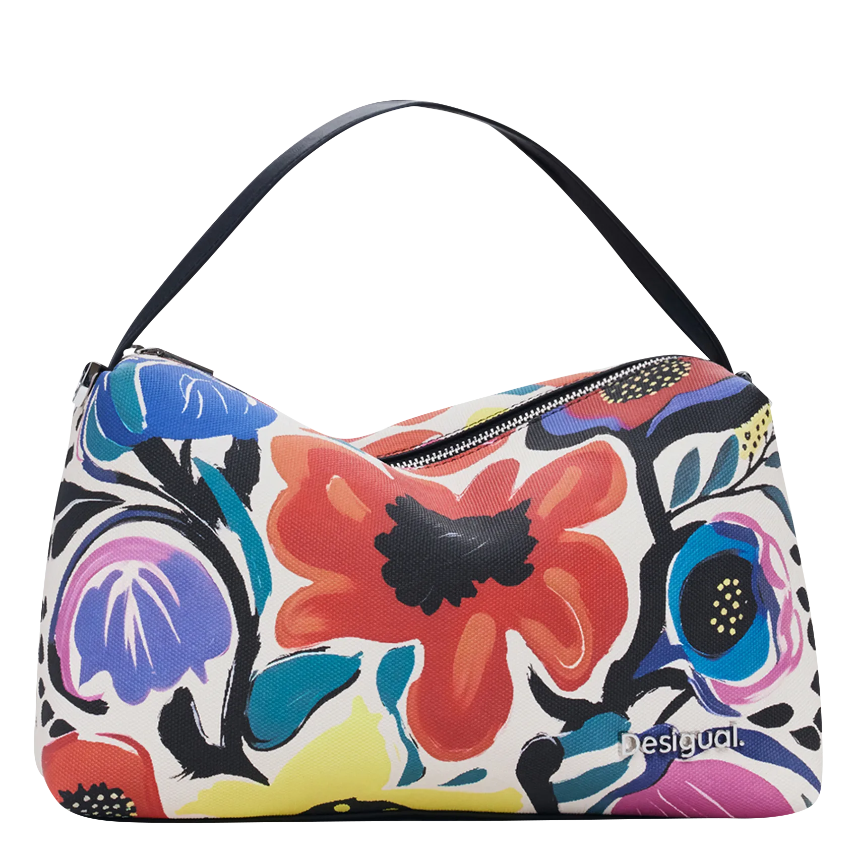 Sac à main imprimé fleuri Multicolore