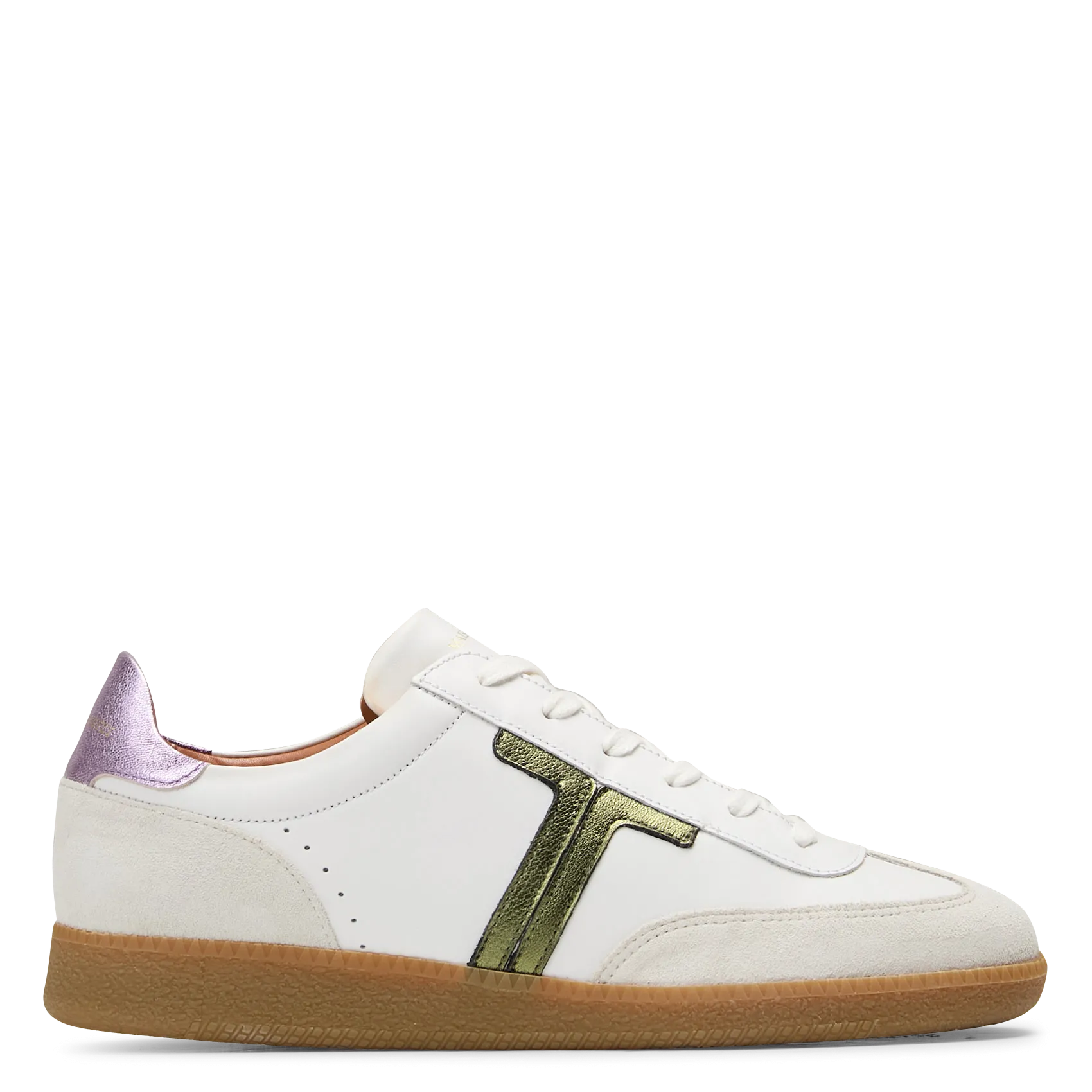 Baskets basses en cuir Multicolore SOLVEIG