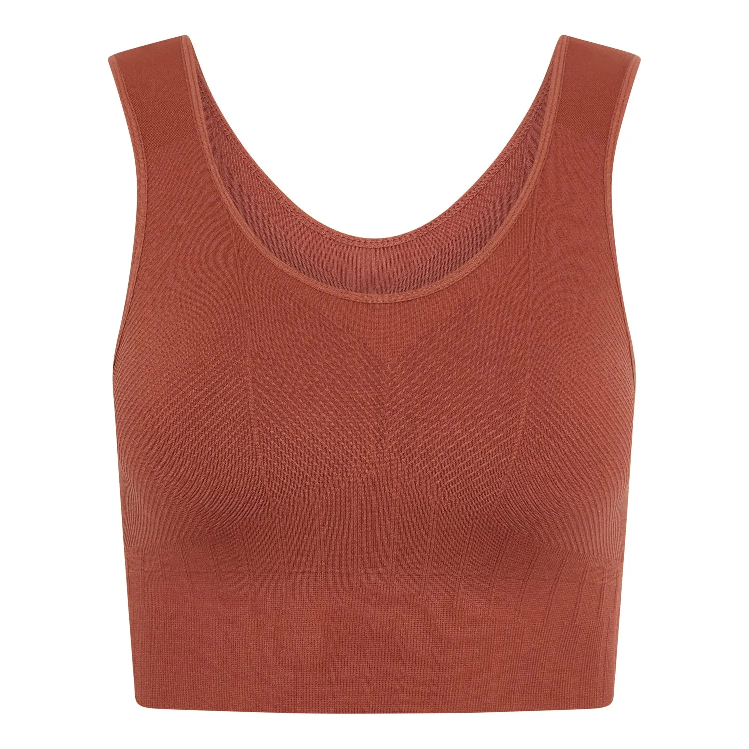 Brassière de sport annapurna avec rembourrage amovible Marron ANNAPURNA
