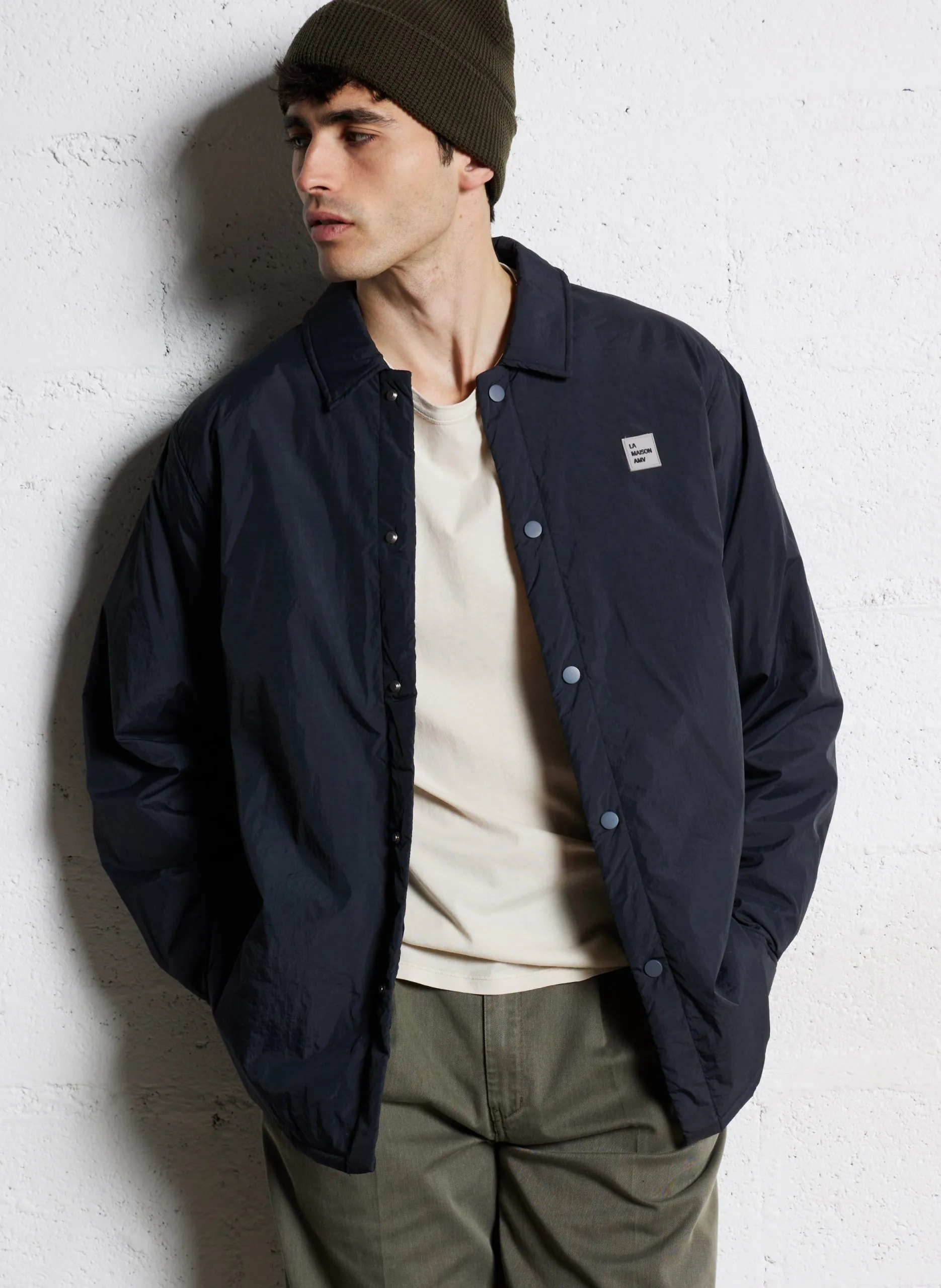 Veste droite matelassée Noir ZOTCITY