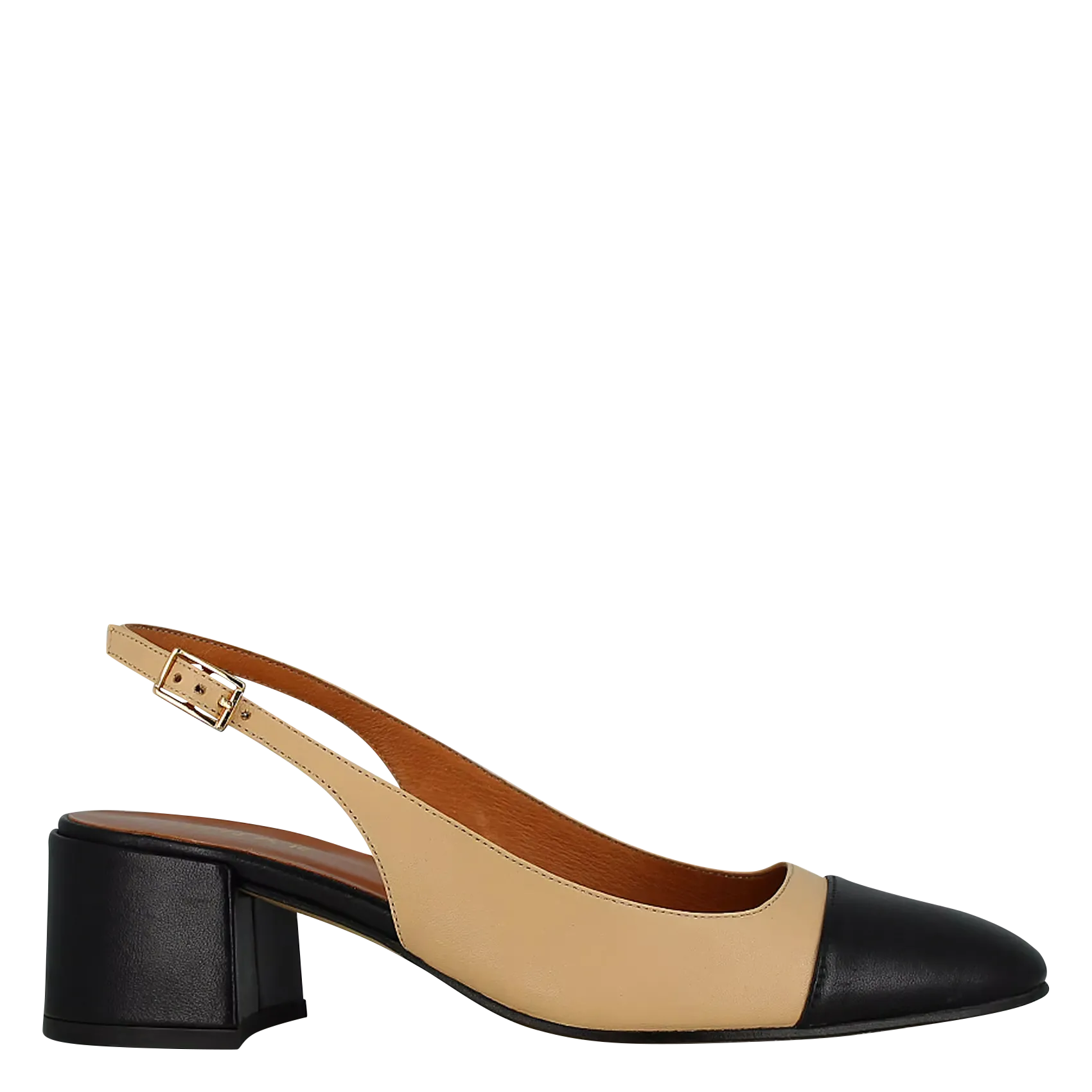 Escarpins en cuir Noir DHAPON