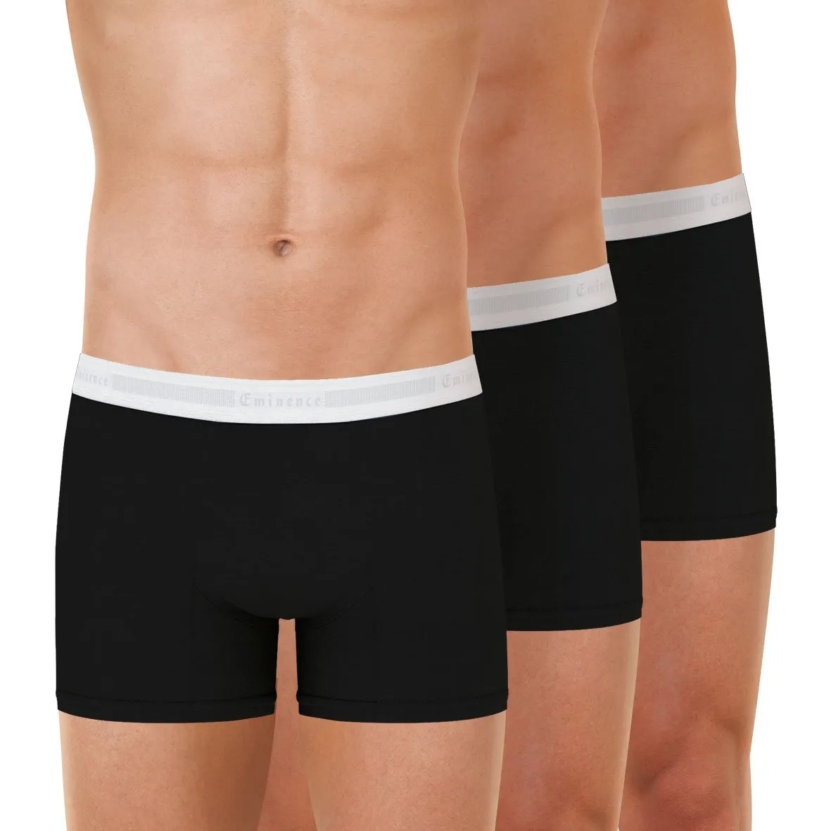 Lot de 3 boxers homme tailor eminence Noir