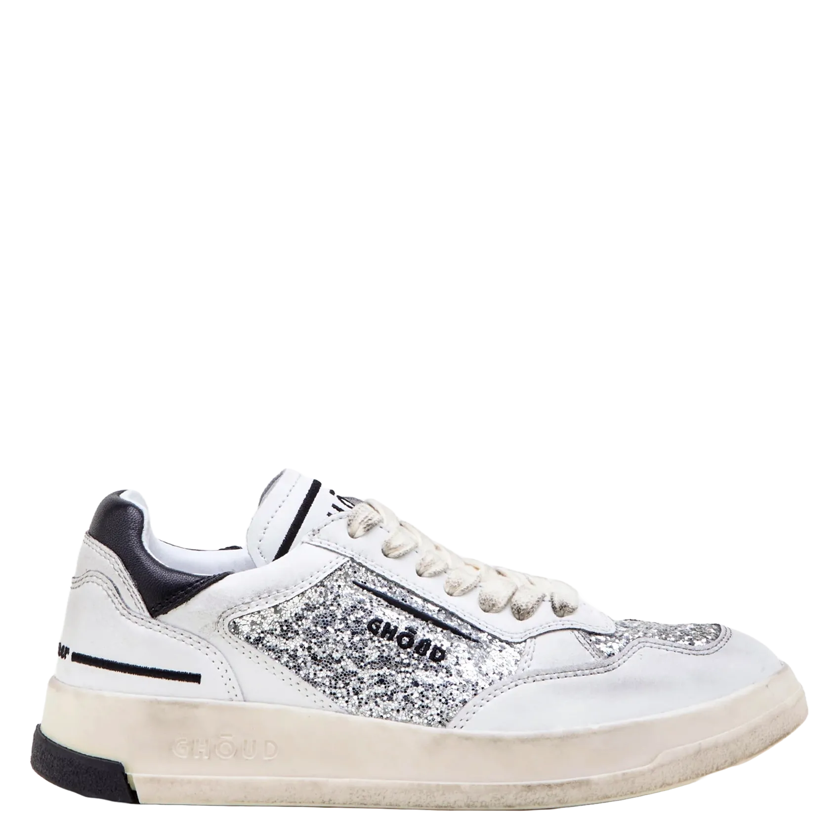 Baskets basses à paillettes Gris TWEENER BR