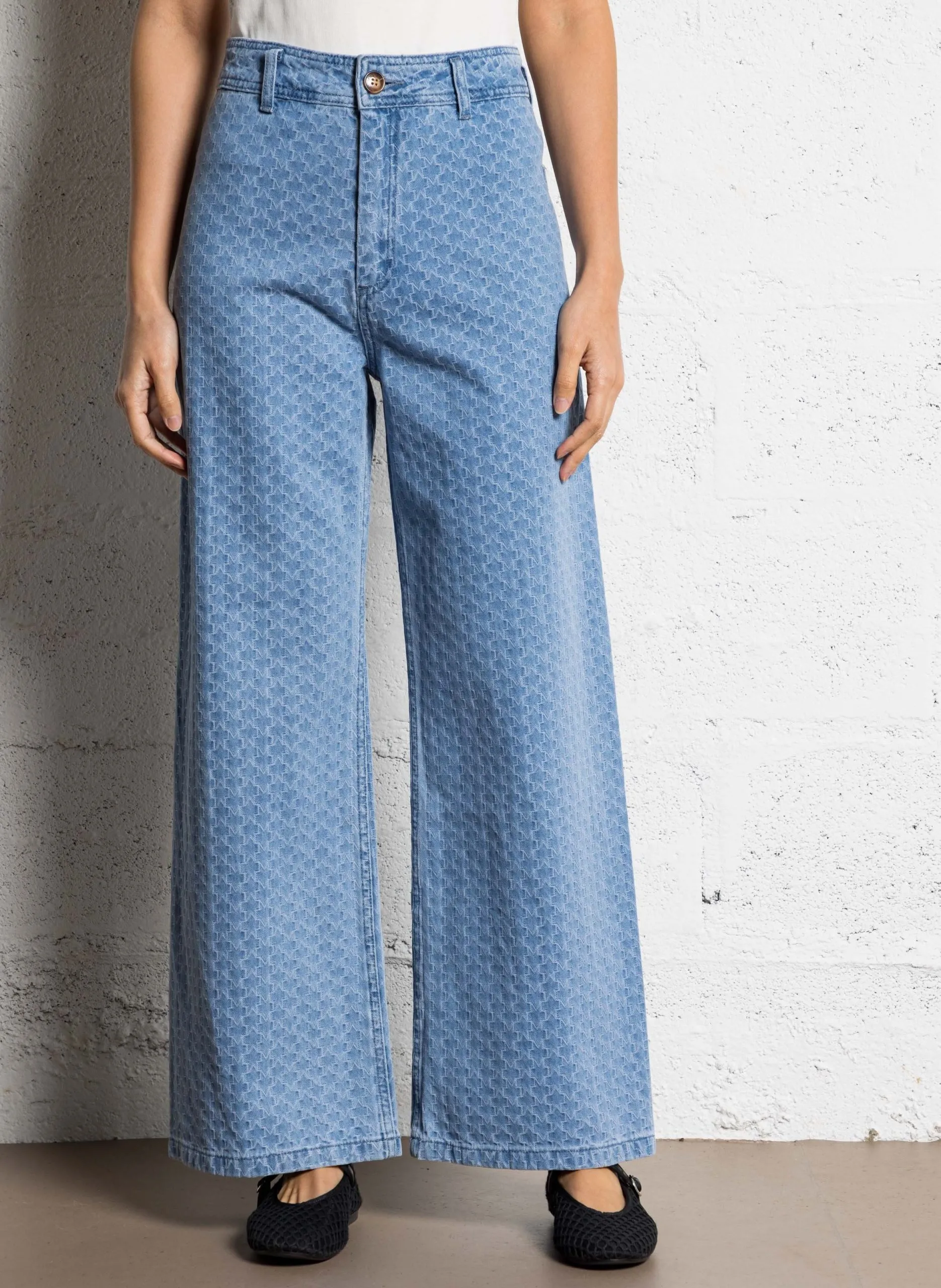 Jean droit en coton mélangé Jean Stone PAPHOS