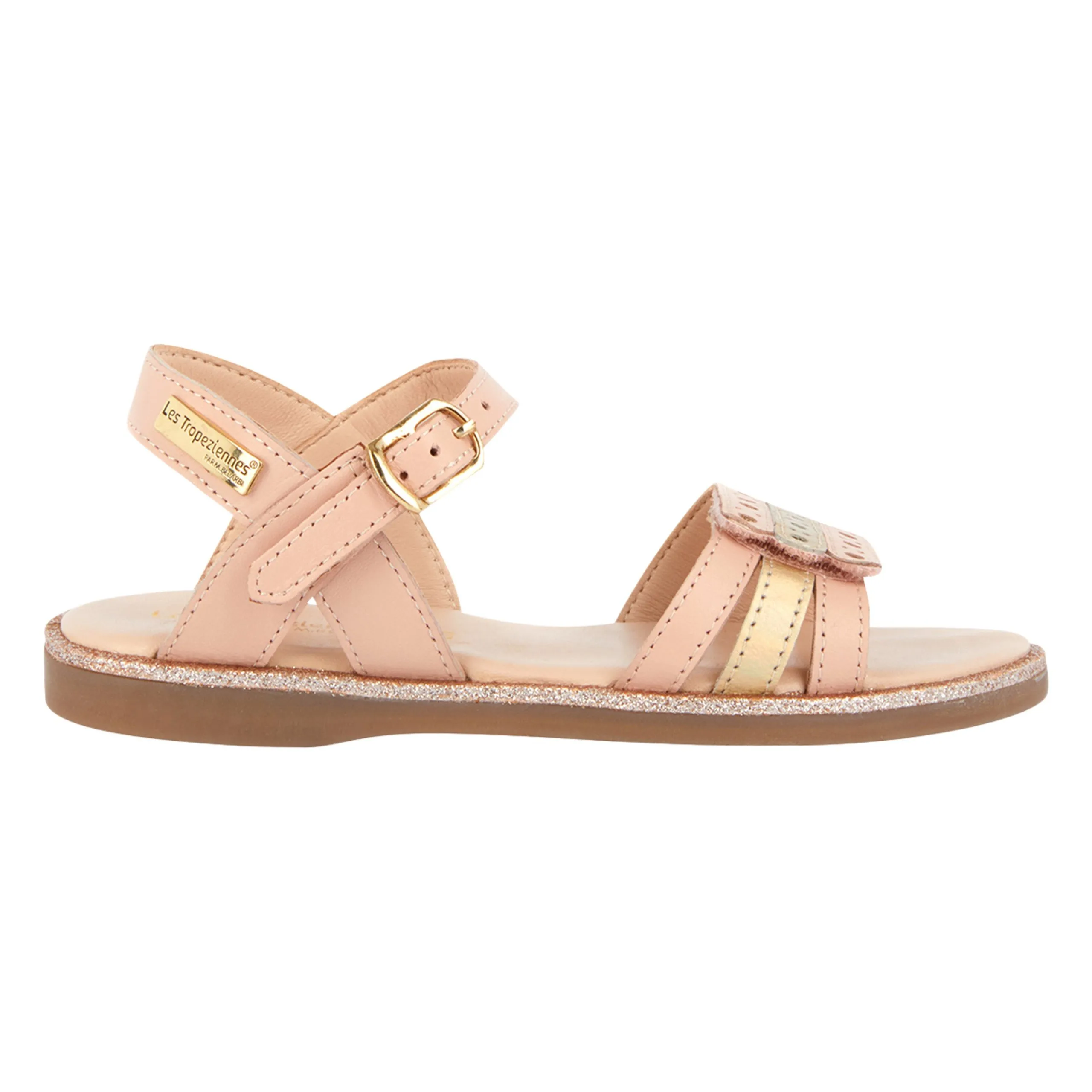 Sandales cuir isidor Rose