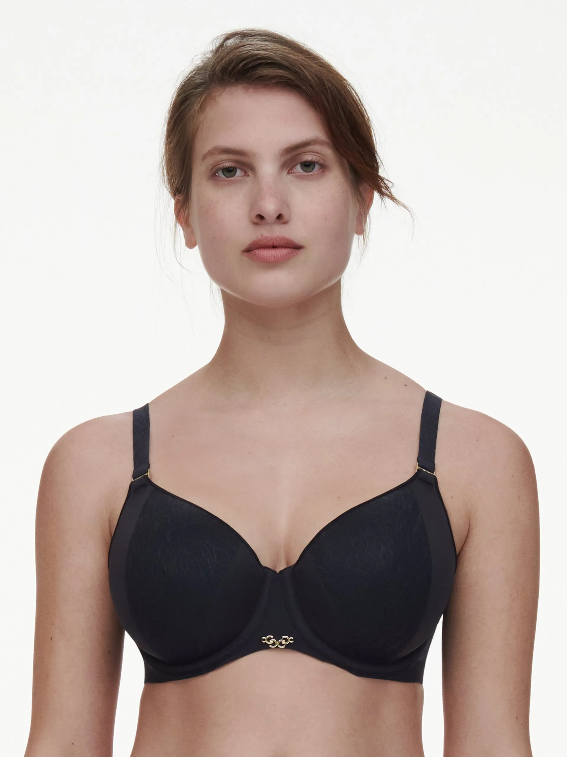 Soutien-gorge spacer moulé emboîtant en dentelle Noir PURE LACE