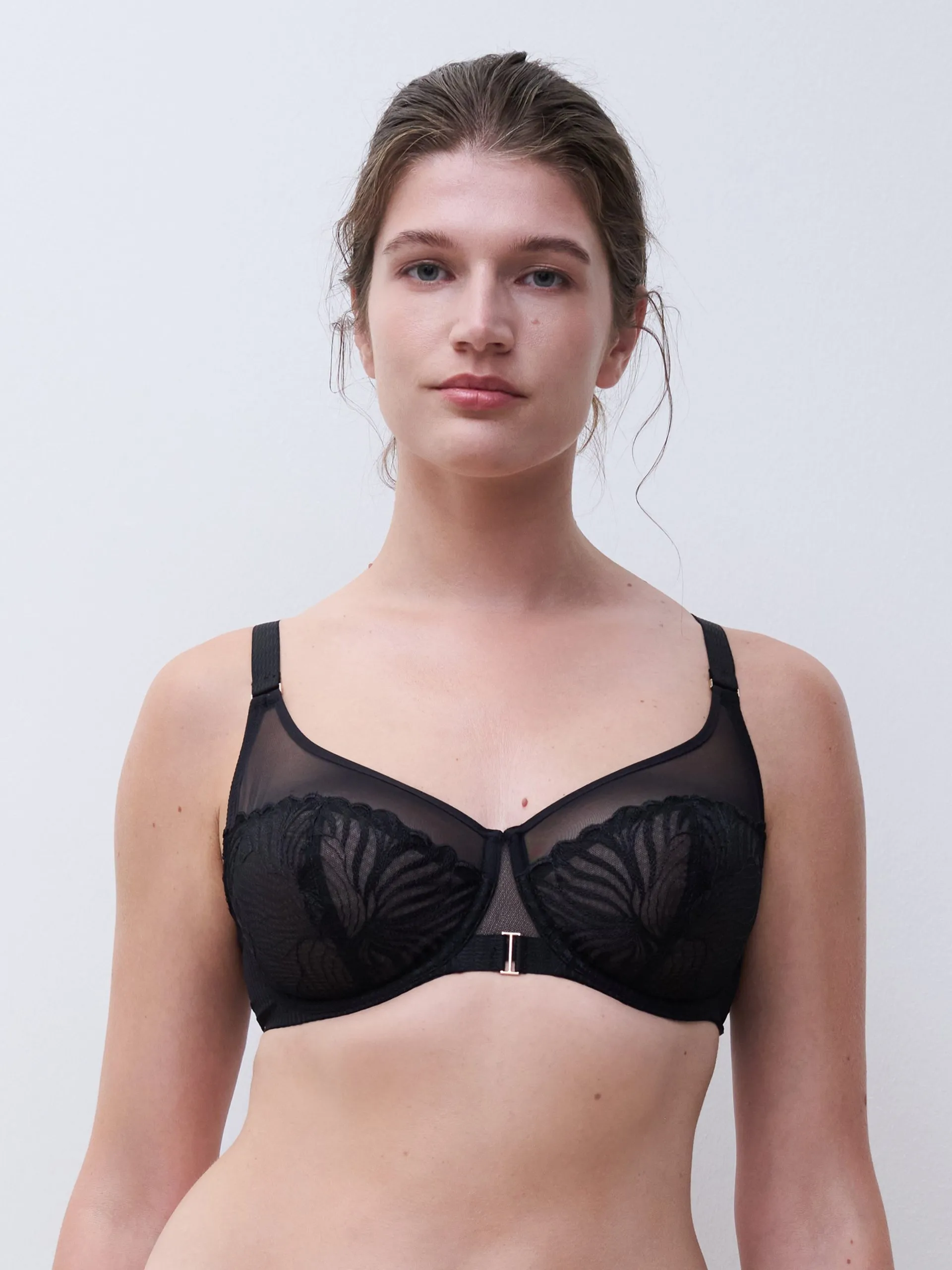 Soutien-gorge très emboîtant broderie Noir LEGEND