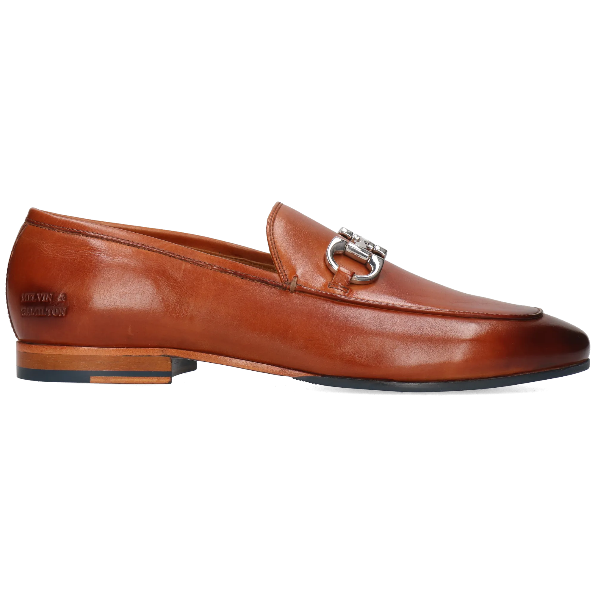 Mocassins en cuir Marron CLIVE 1