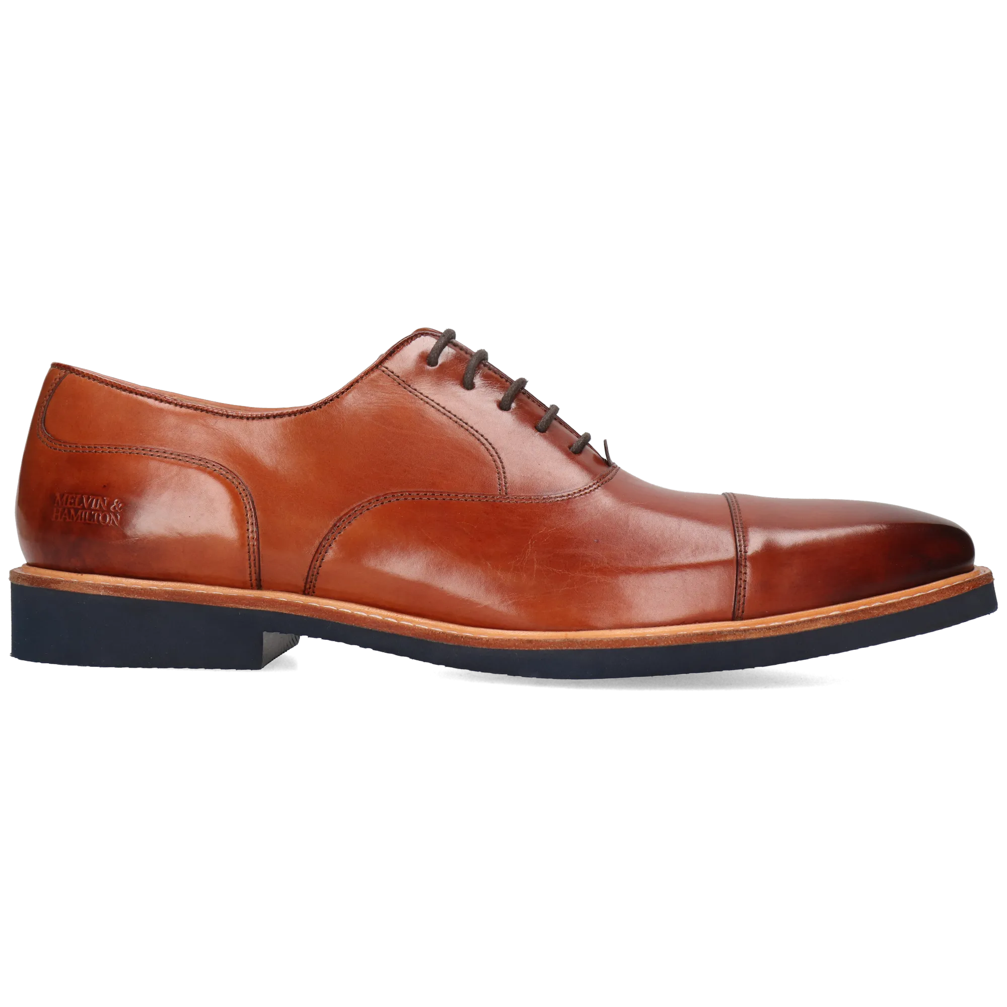 Richelieu en cuir Marron DINO 3