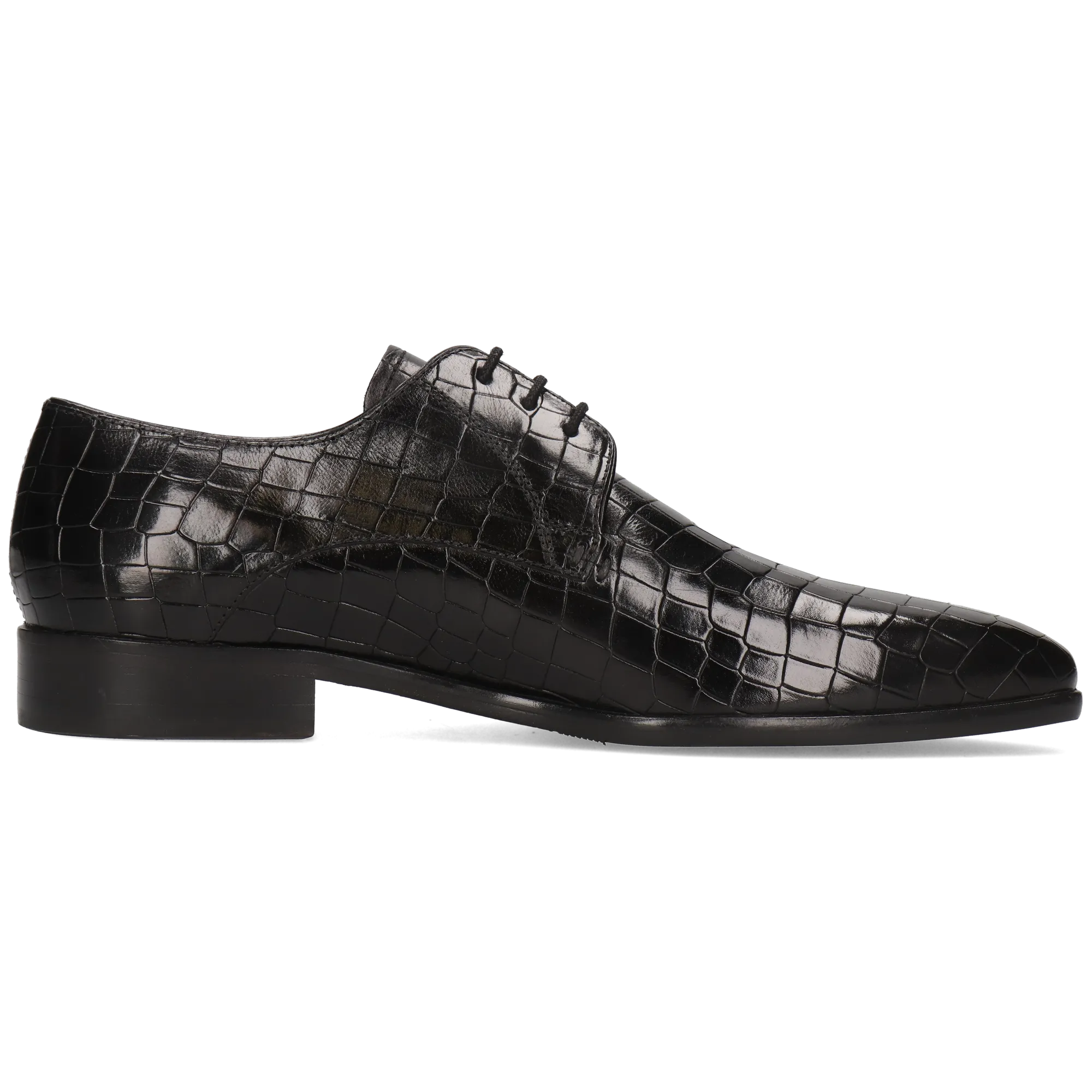 Derbies en cuir Noir LANCE 8