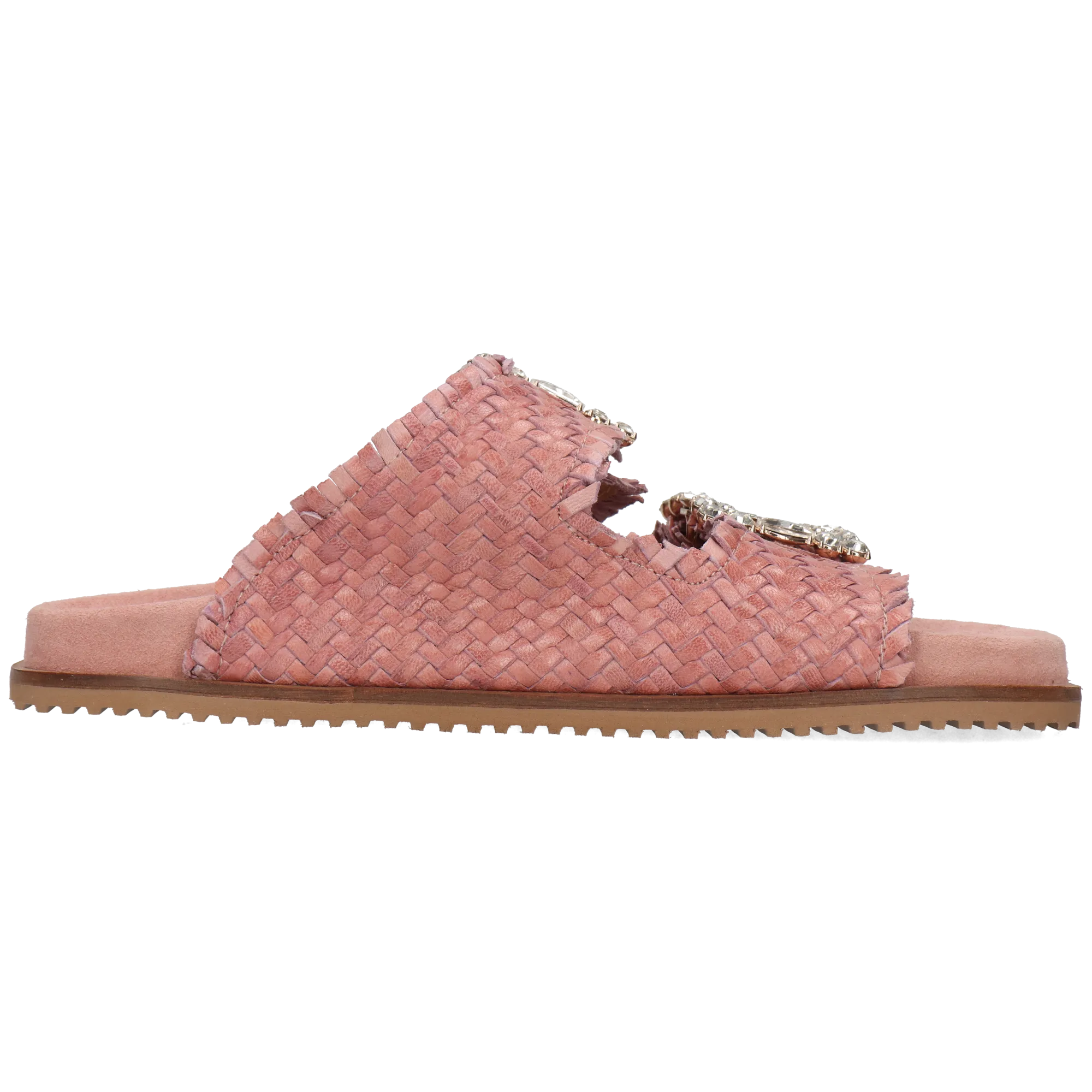 Mules à talon plat Rose EVE 1