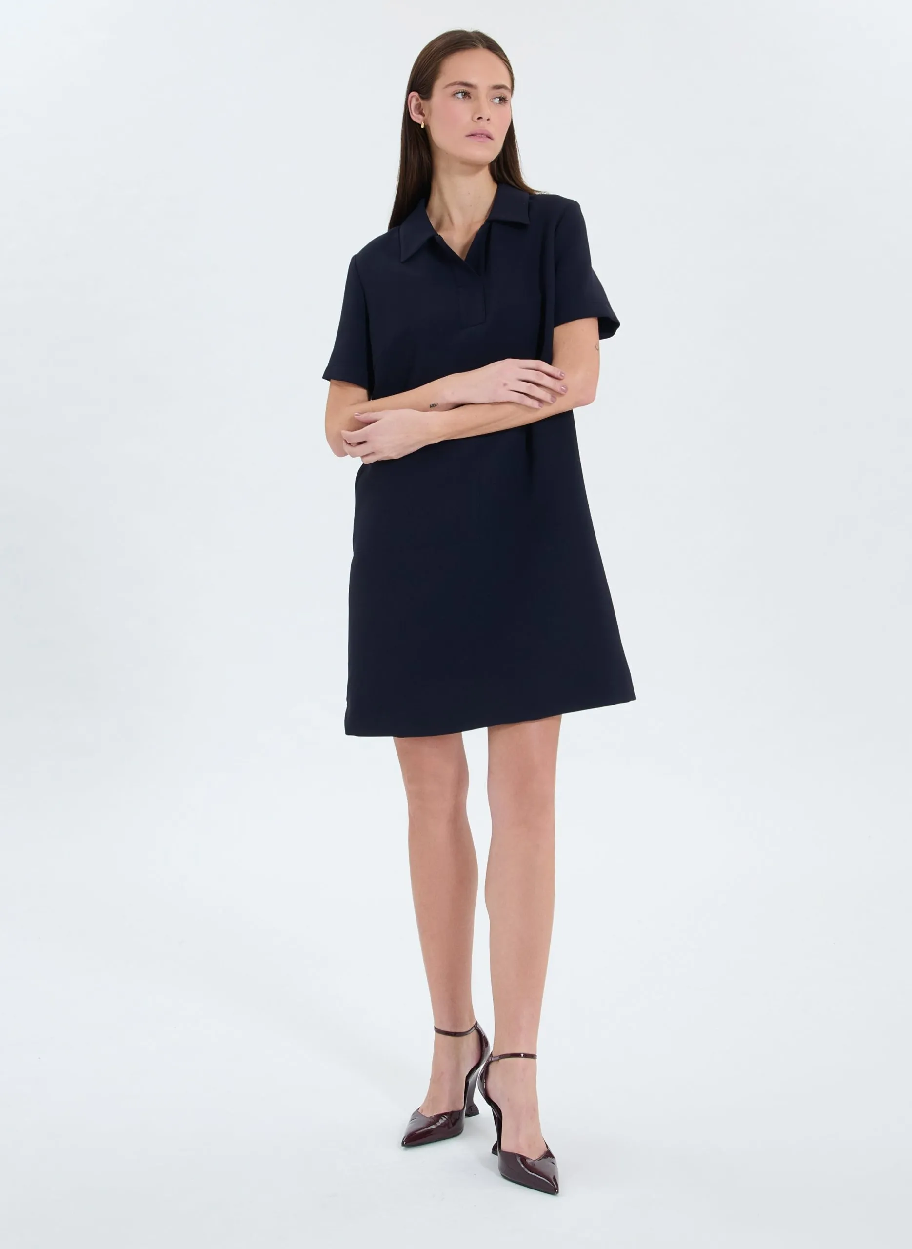 Robe courte Bleu RODEO