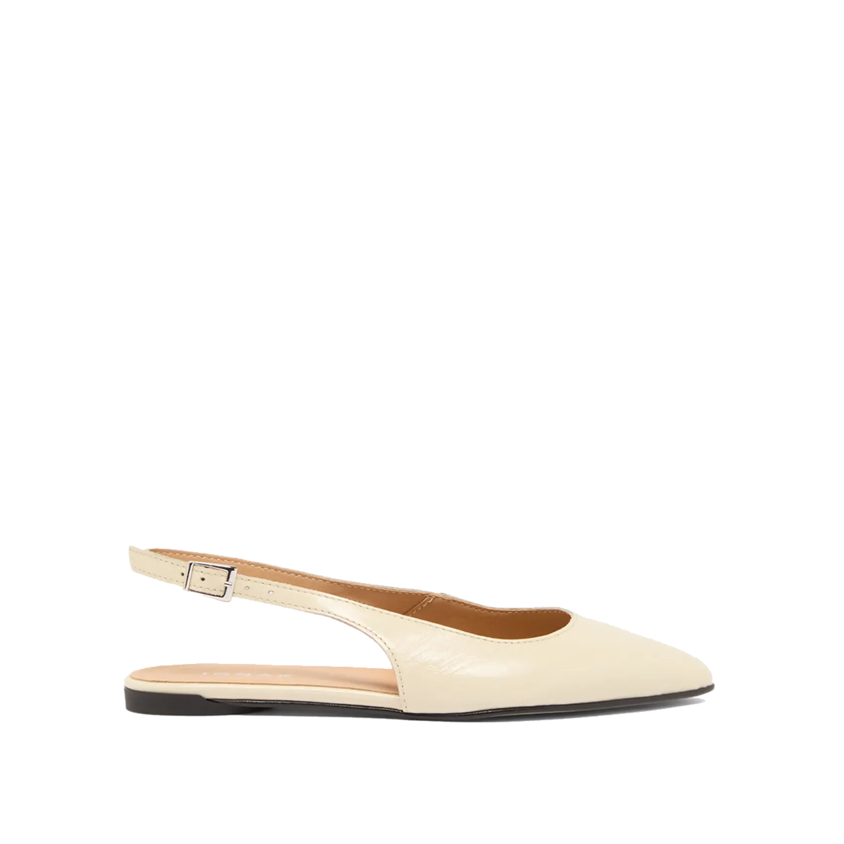 Ballerines en cuir Marron NOA