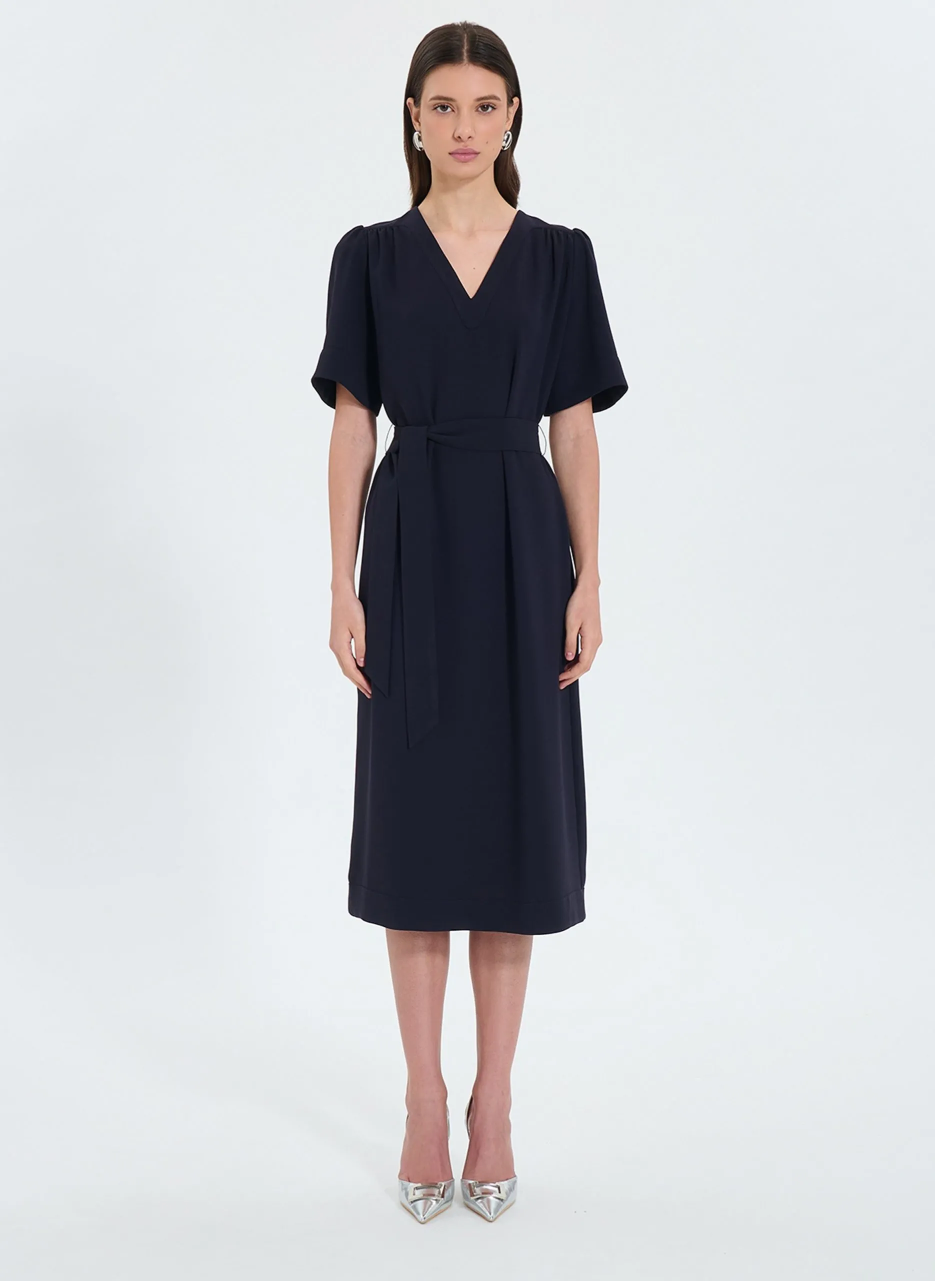 Robe longue Bleu RETIA