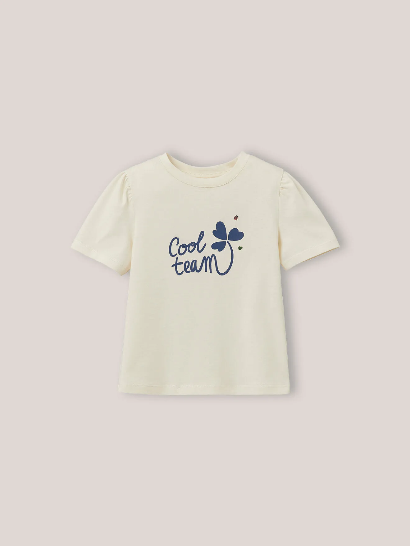 T-shirt cool team en coton biologique Blanc
