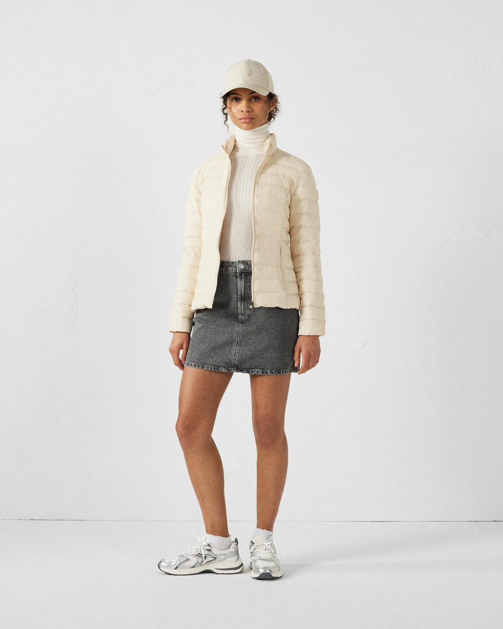 Doudoune stretch légère maia Blanc